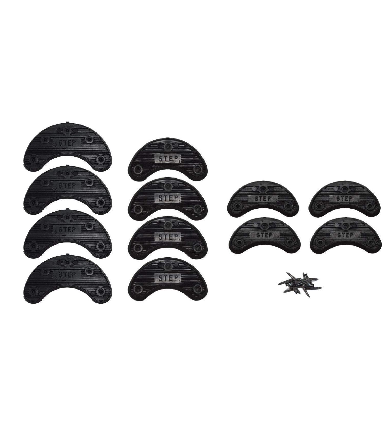 6 Pairs Heel Tap Replacement with Nails - Medium Large Extra Large | Durable Shoe Repair Solutions - Buy Online on GoSupps.com