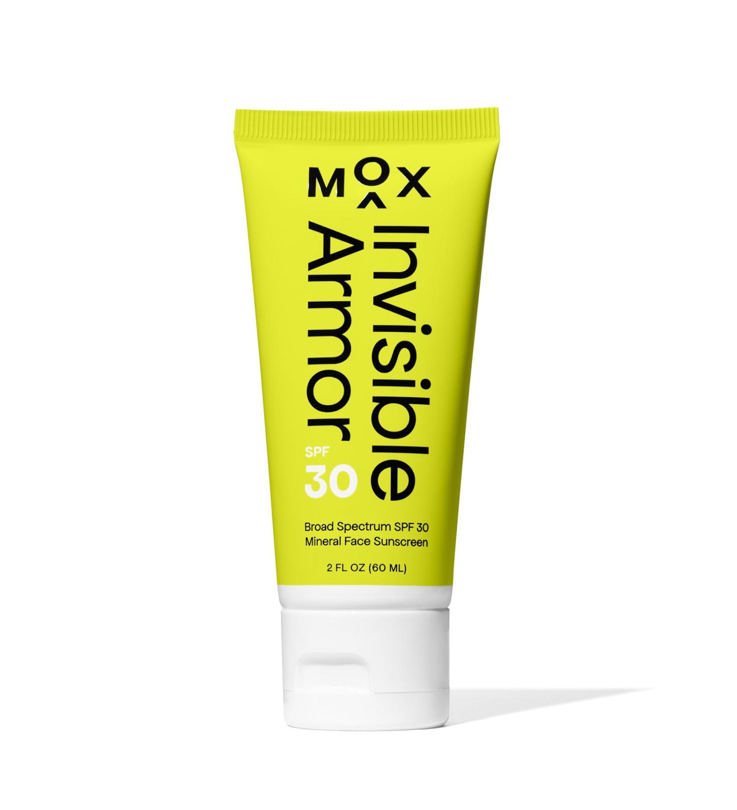 Mox Invisible Armor SPF 30 Sunscreen - Mineral Zinc Oxide Broad Spectrum Protection Easy Application Moisturizing Shea Butter & Aloe Vera - 2.0 oz for Daily Use | International Shipping Available - Buy Online on GoSupps.com