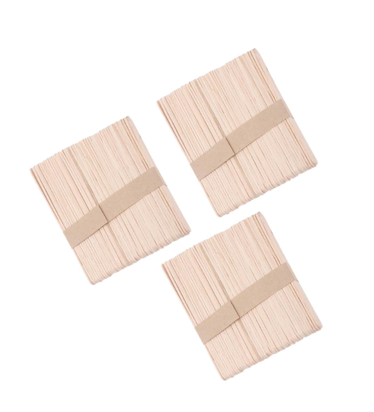 IPetBoom 150-Piece Wooden Spatula Set for Waxing & Hair Removal | Best Depilatory Wax Sticks - Buy Online on GoSupps.com