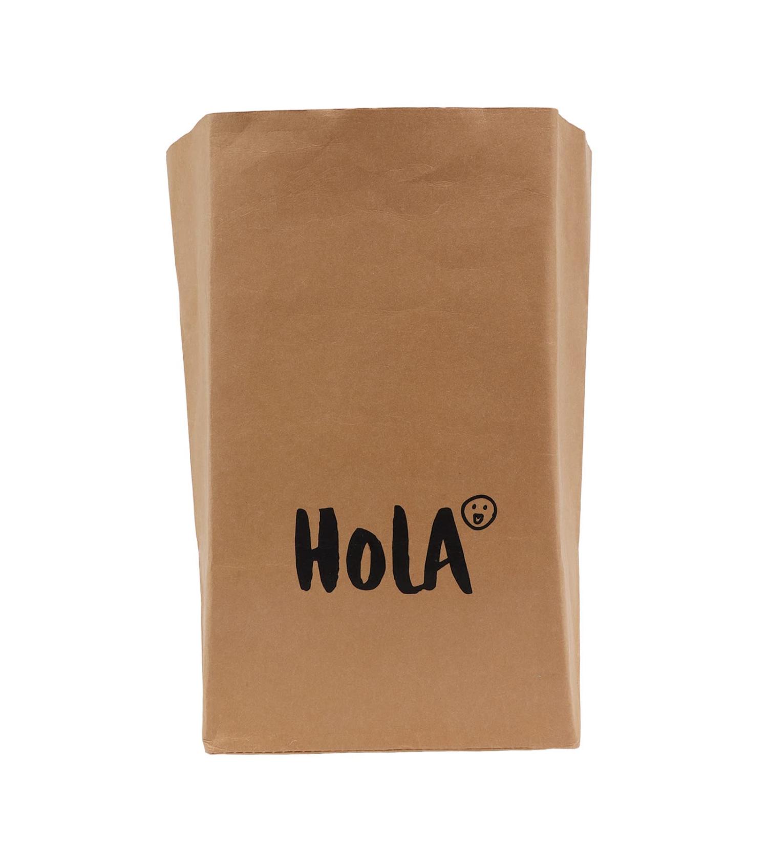 Planter Bag Foldable Large Capacity Pretty Design Wide Application Paper Storage Bag for Room(Extra Large Size HOLA Pattern) - Buy Online on GoSupps.com