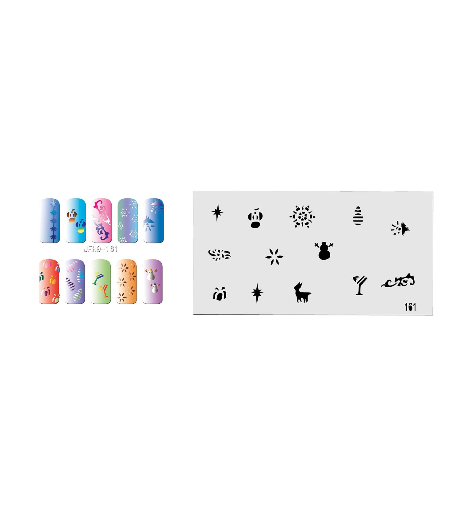 Fingernail stencil (airbrush nail art) Fengda JFH09-161
