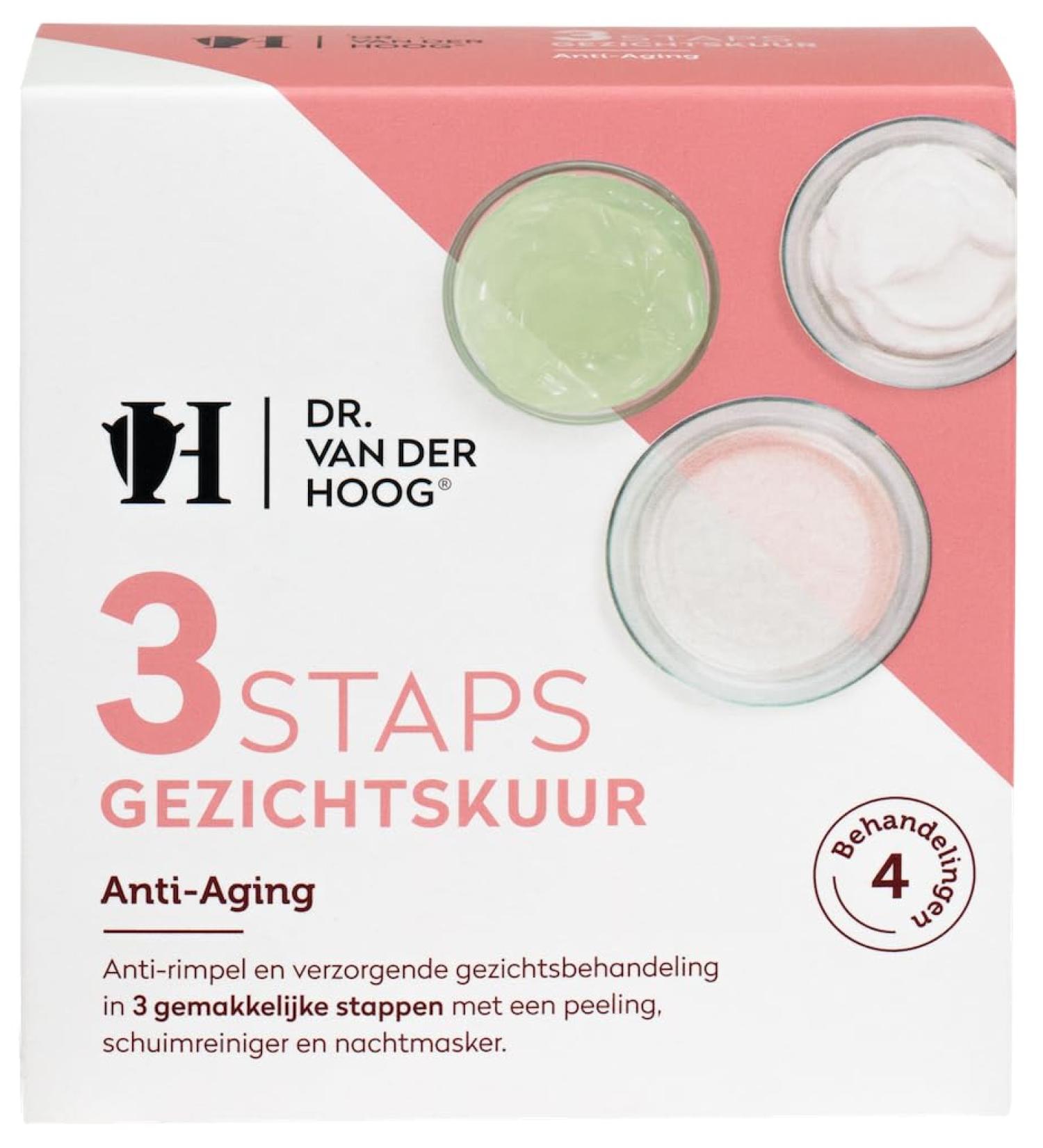 Dr Vd Hoog 3 Step Anti-Aging Facial Treatment, Pack of 3