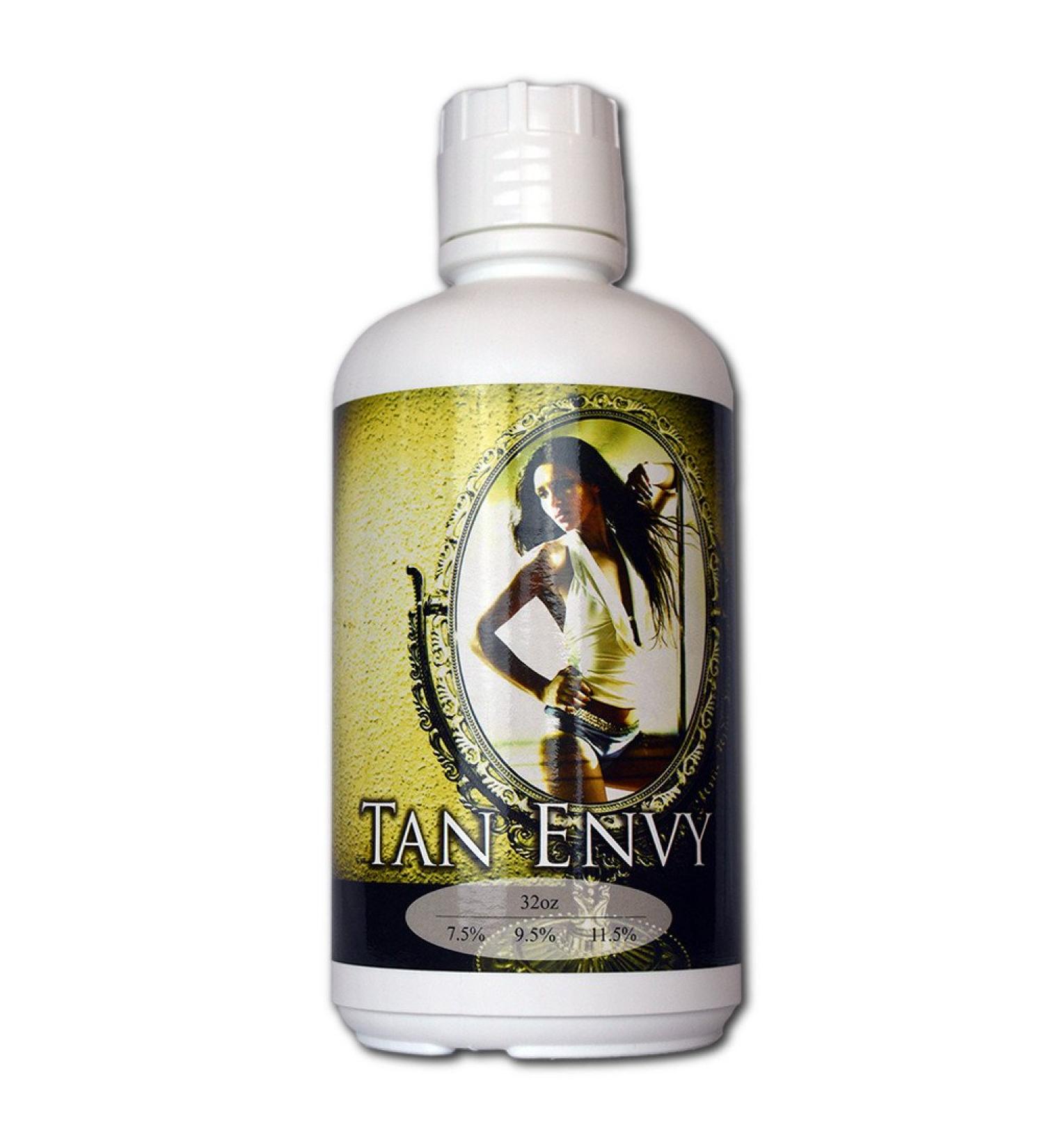 Tan Envy European Blend 9.5% DHA Sunless Airbrush Spray Tanning Solution 64oz - Buy Online on GoSupps.com