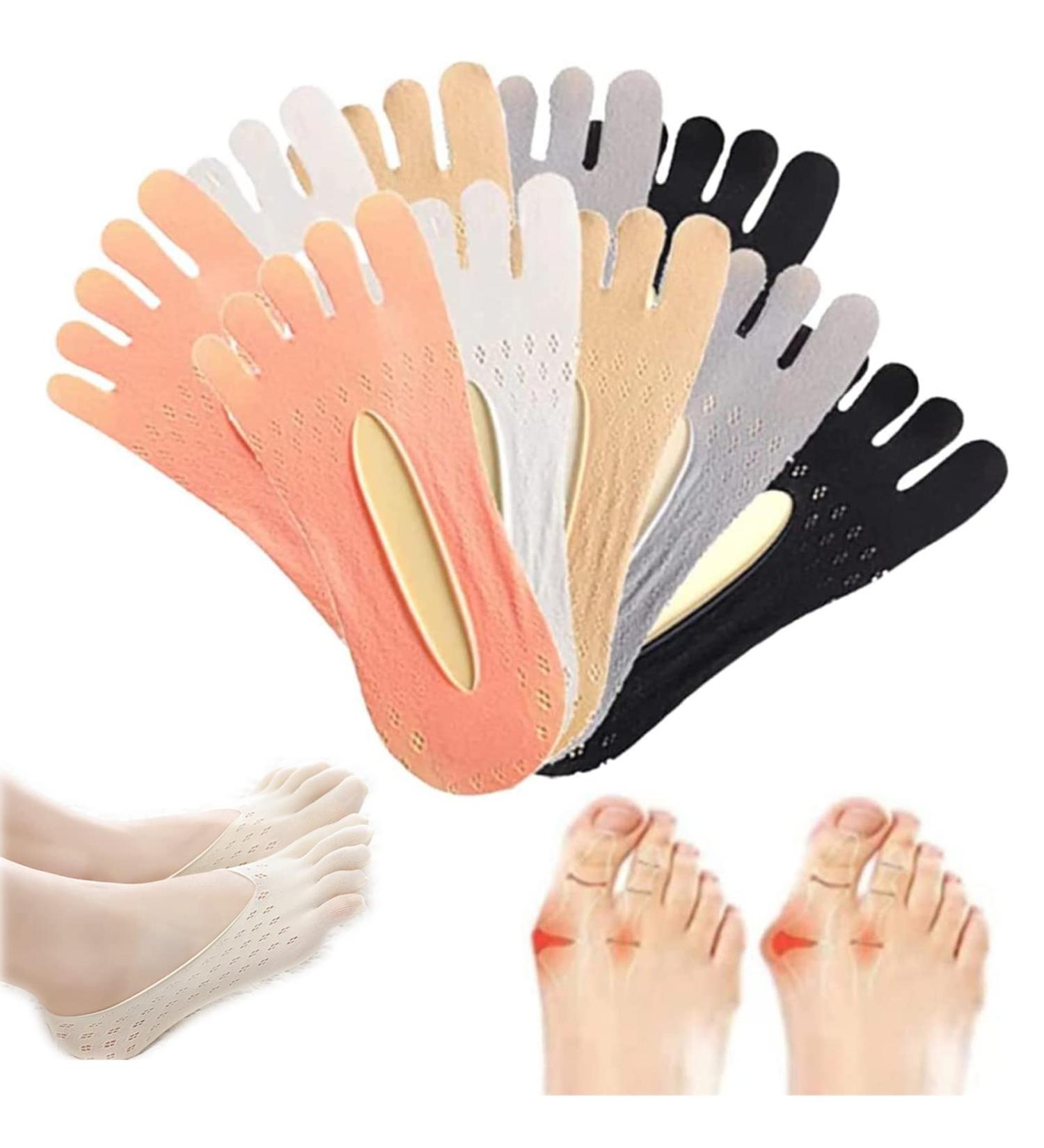 Orthoes Bunion Relief Socks Projoint - Anti Bunions Health Sock - Toe Alignment Compression Socks (10 Pairs, Multicolor) - Buy Online on GoSupps.com