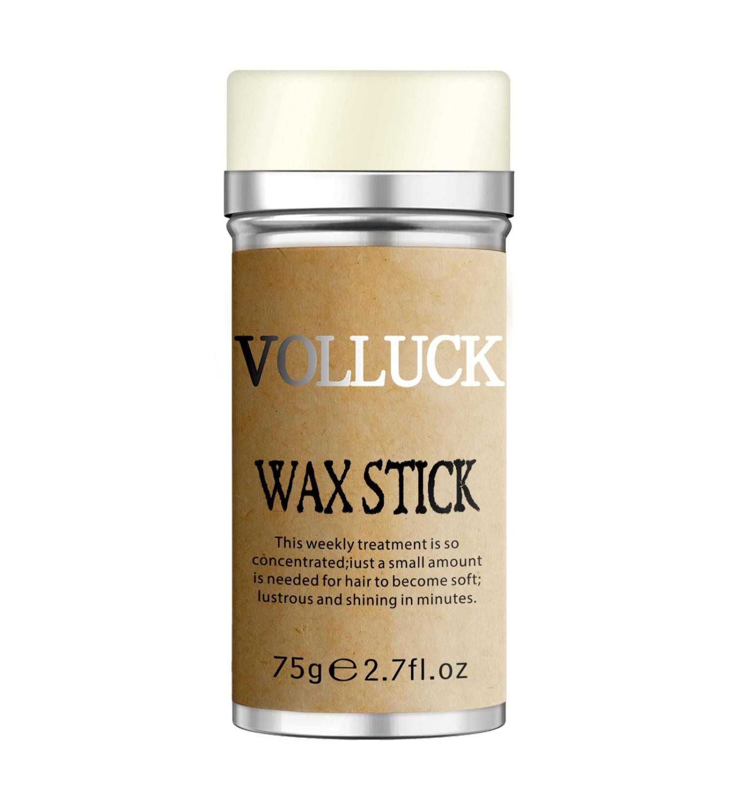 VOLLUCK Hair Wax Stick for Men & Women - Non-Greasy Styling Cream for Wigs & Edge Control 2.7 OZ - #1 Hair Wax Stick - Buy Online on GoSupps.com