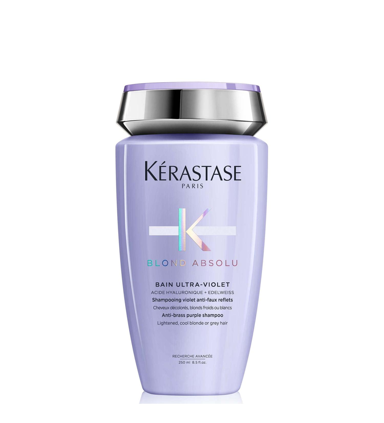 KERASTASE Blond Absolu Ultra-Violet Purple Shampoo - Neutralizes Brassy Tones - Hydrates and Protects - 8.5 Fl Oz - Buy Online on GoSupps.com