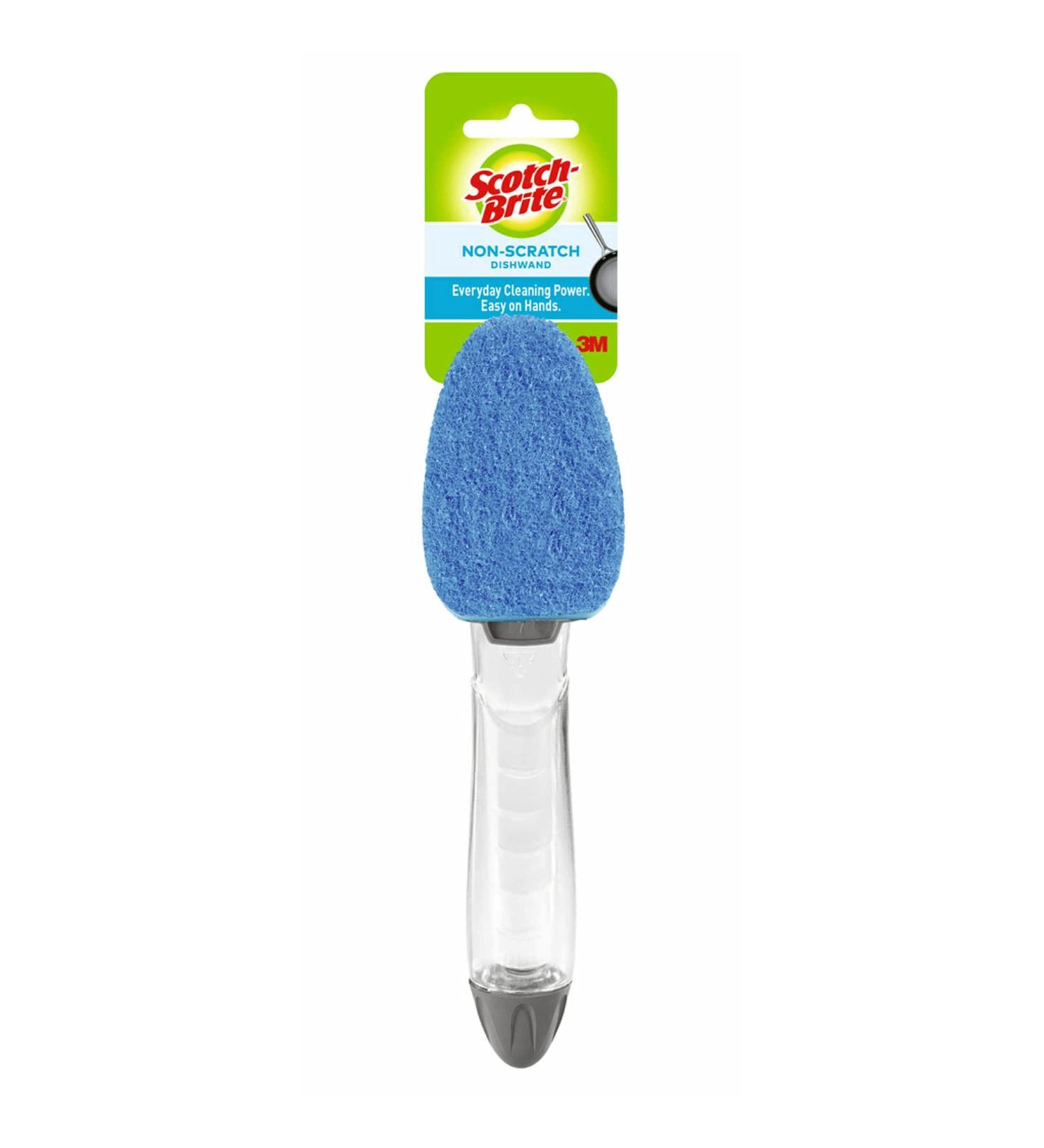 Scotch-Brite Non-Scratch Dishwand Scrubber - Safe for Non-Stick Cookware - 1 Dishwand - Buy Online on GoSupps.com