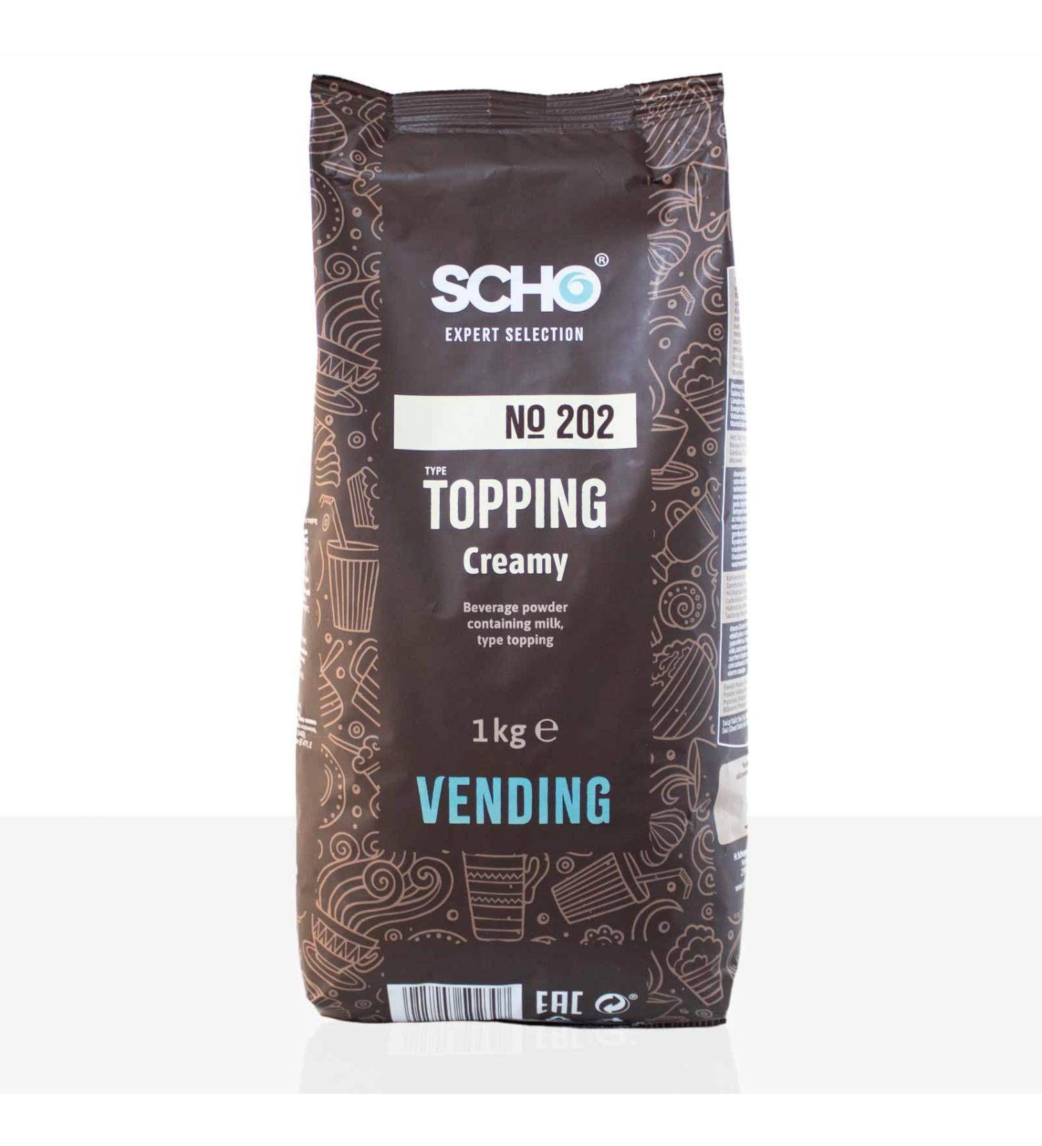 Scho Scho No. 202 Topping Creamy Lot of 10 packs of 1 kg