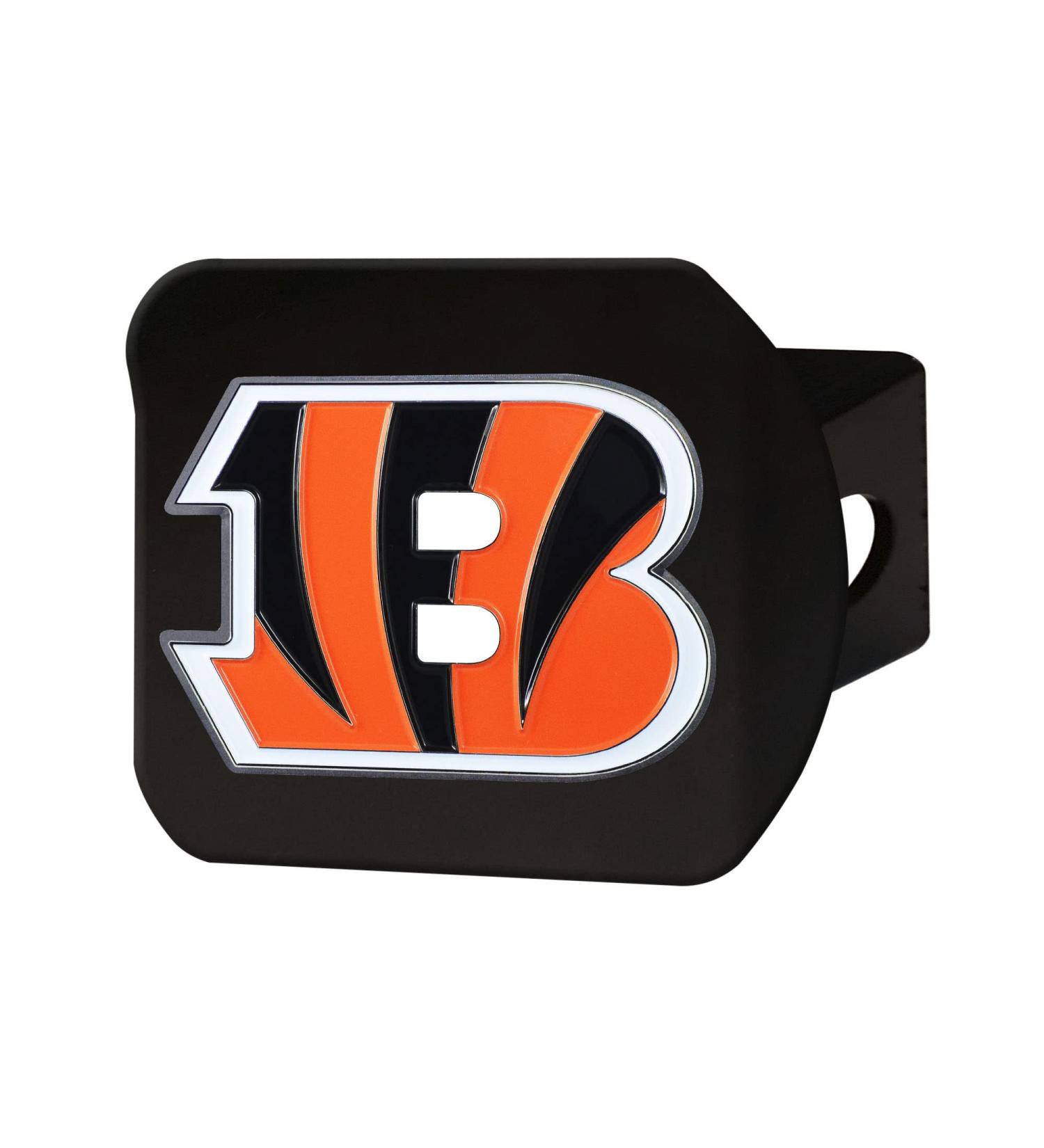 NFL Cincinnati Bengals Metal Hitch Cover with 3D Color Emblem by FANMATS - Buy Online on GoSupps.com