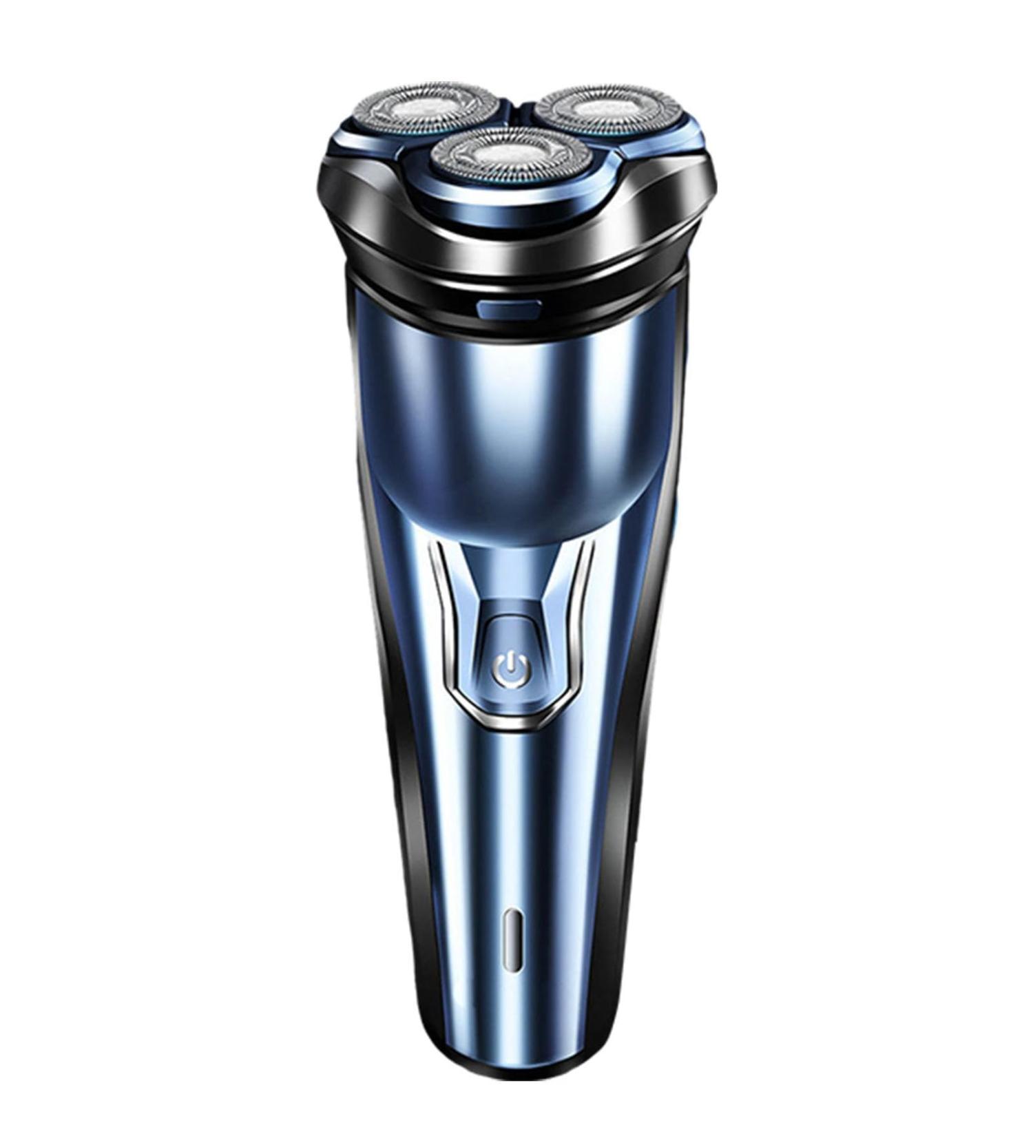 USB Rechargeable Electric Shaver for Men - Waterproof Cordless Beard Trimmer with Anti-Slip Grip | Ideal for Travel - Buy Online on GoSupps.com