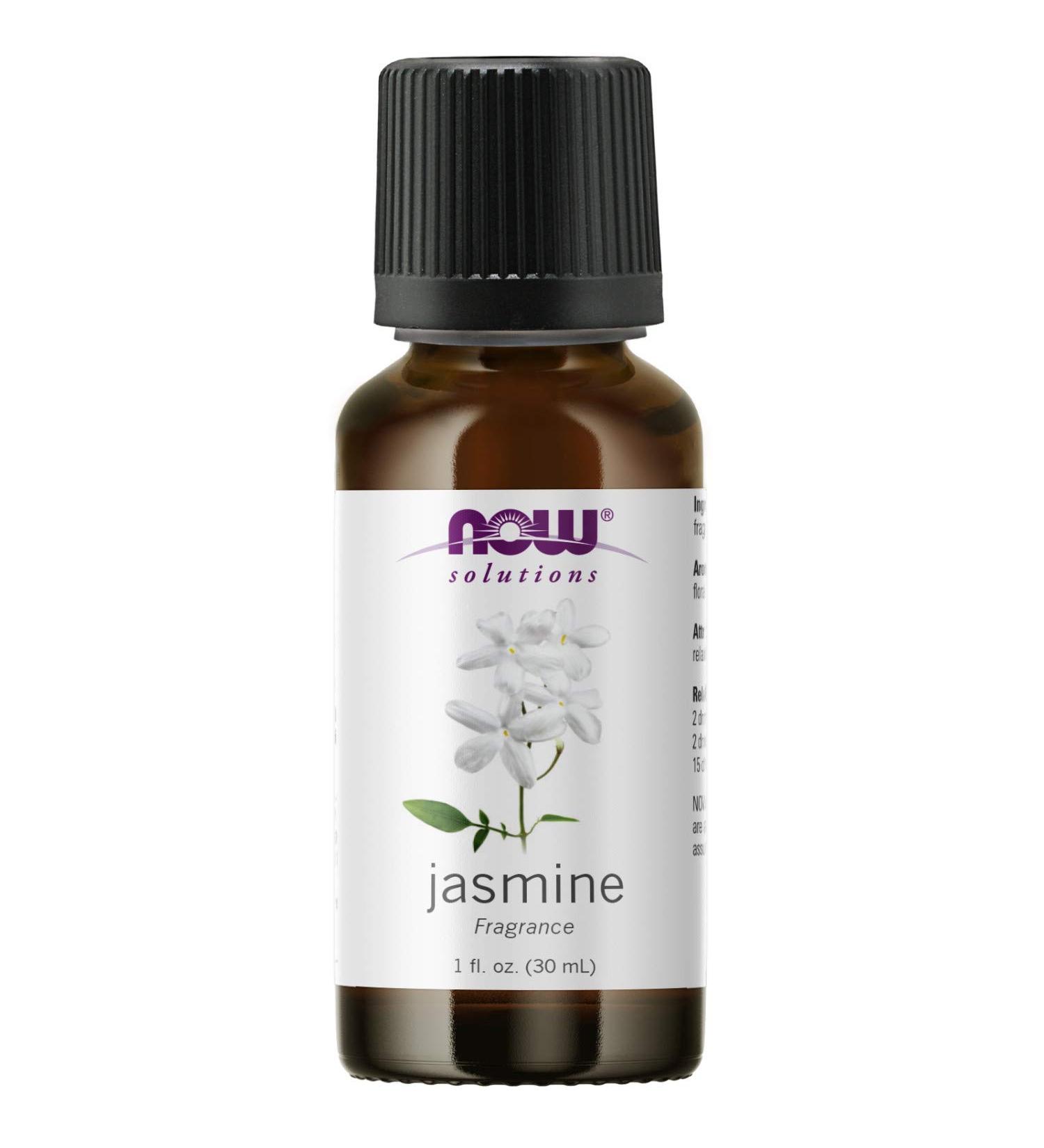 Now Foods Solutions Jasmine Oil 1 fl oz - Aromatherapy & Skin Care - Buy Online on GoSupps.com