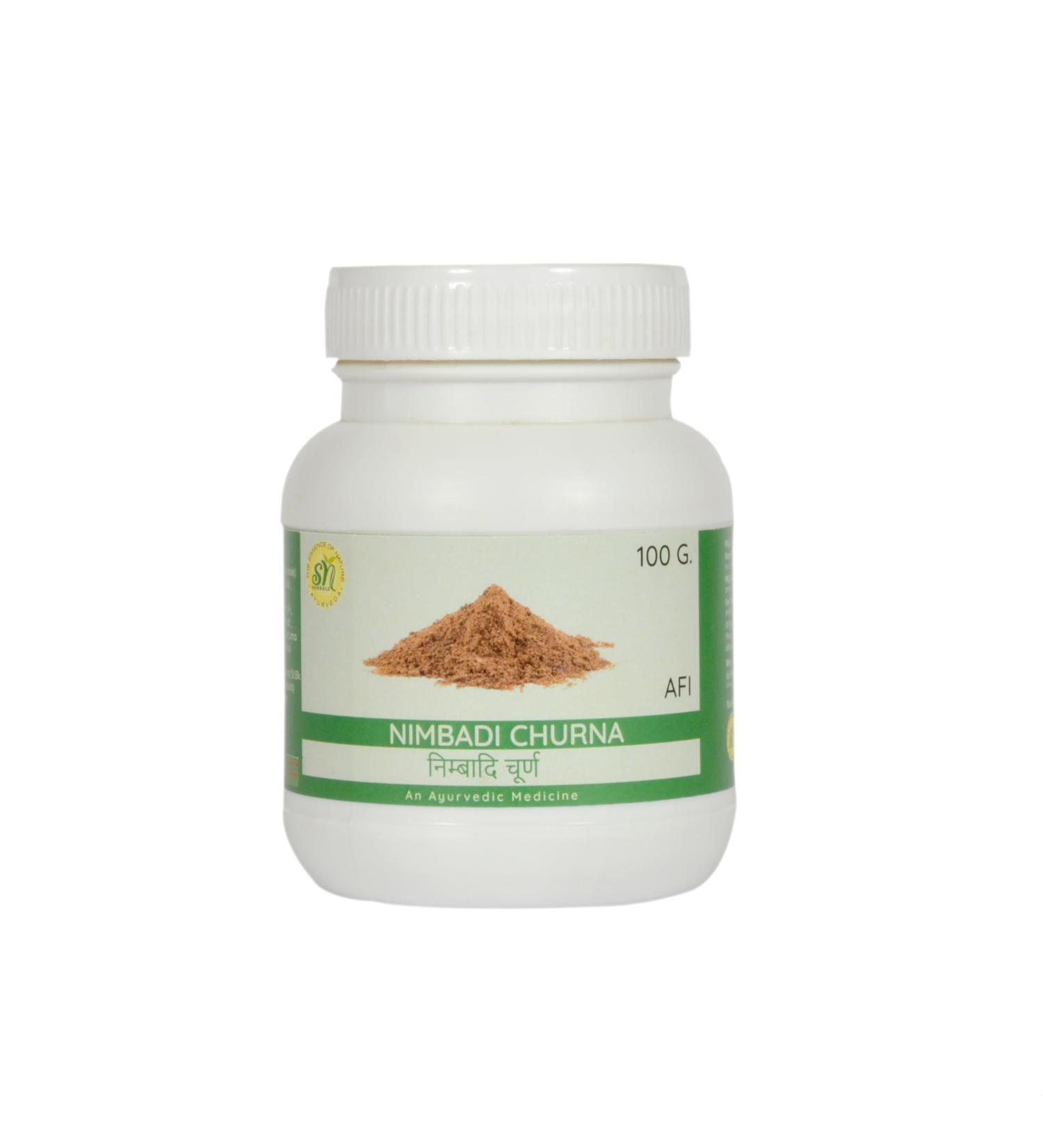 SN Herbals Nimbadi Churna 100g | Ayurvedic Herbal Powder for Skin Wellness | Blend of 19 Natural Ingredients | Supports Skin Health & General Wellbeing
