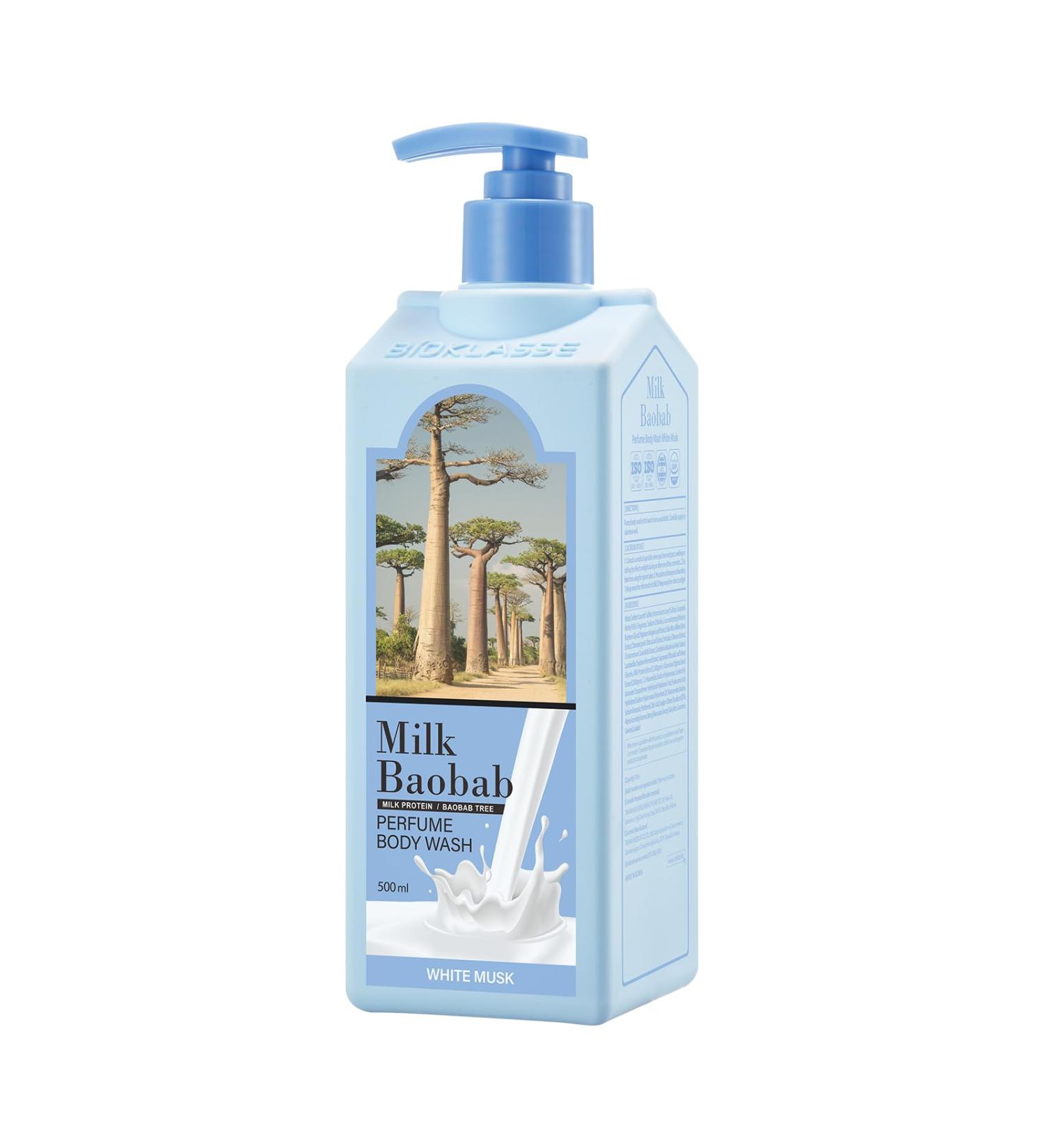 Milk Baobab Official Perfume Body Wash (White Musk Scent - 16.90 Fl Oz) - Buy Online on GoSupps.com