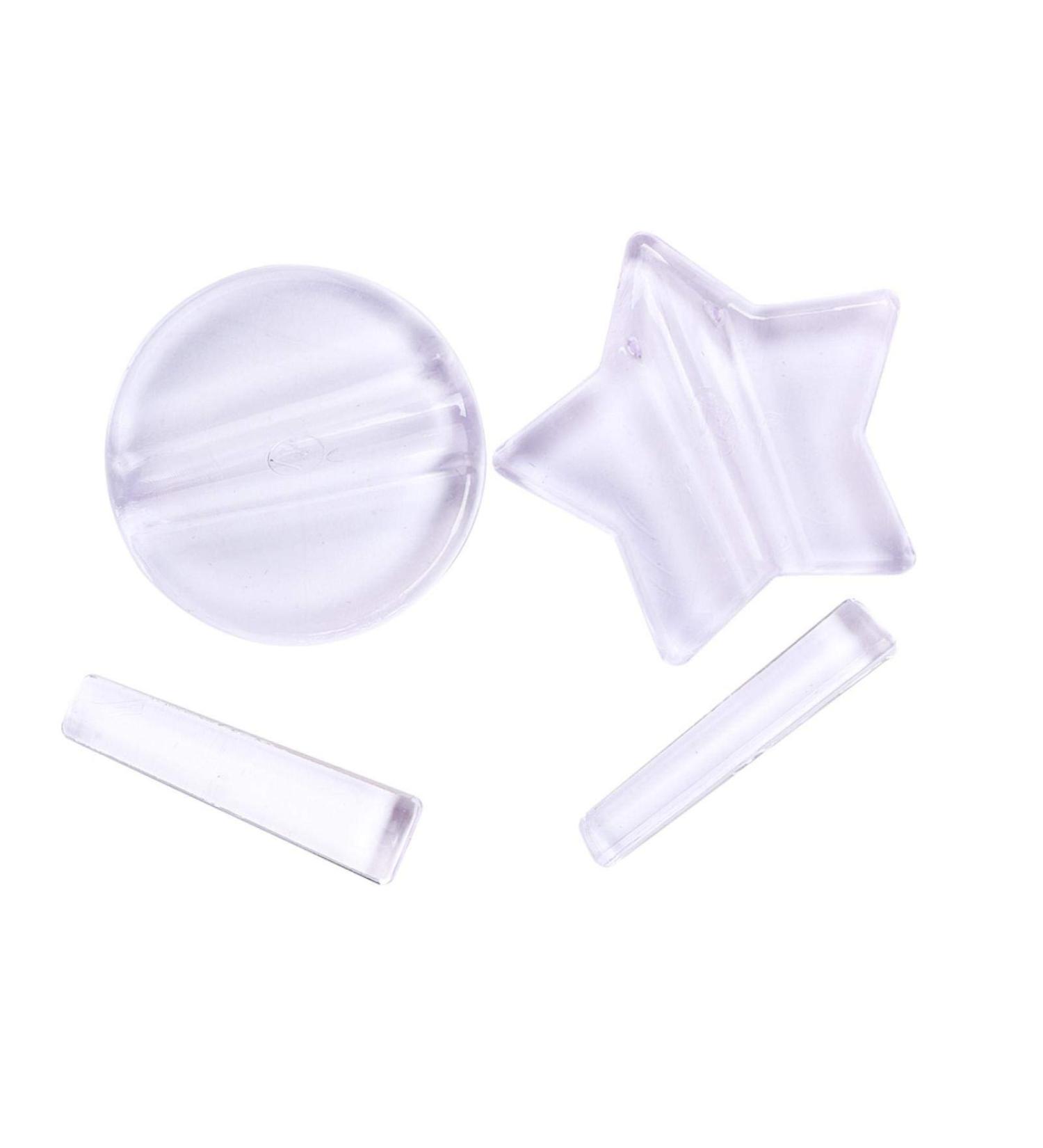 2 Pieces Professional Art Nail Tools Set - Metal Frame Template Mold for Nail Art - Essential Nail Equipment - Buy Online on GoSupps.com