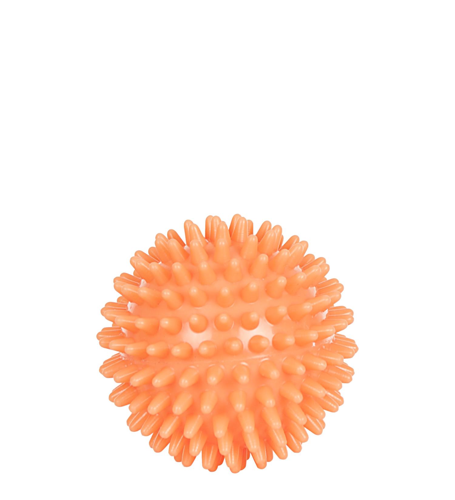Sport-Tec Hedgehog Ball Massage Ball - Soft Reflexology Self-Massage | 6 cm Neon Orange - Buy Online on GoSupps.com