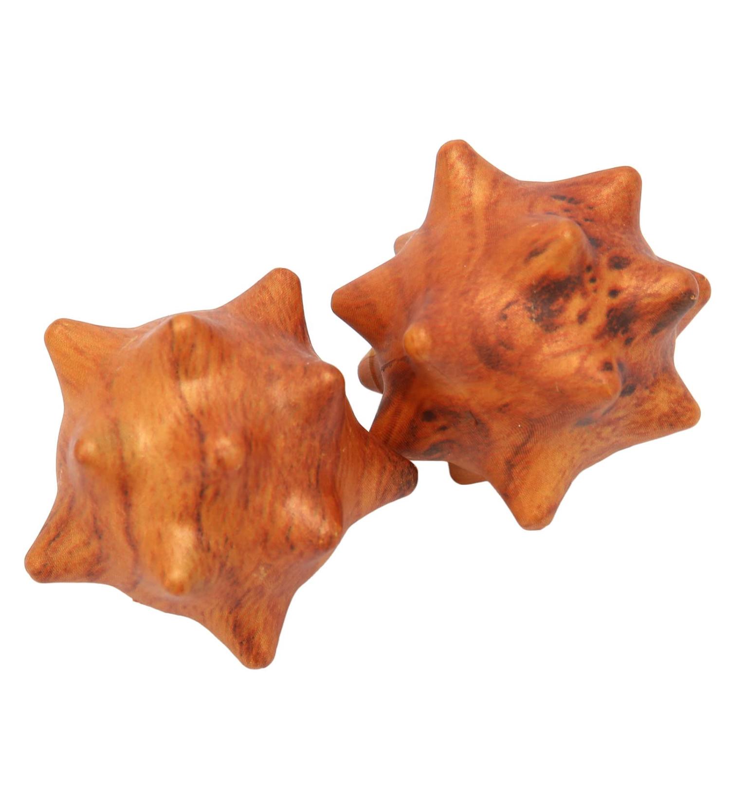 2 Pieces Hand Massage Balls - Thai Trigger Point Relief Tool for Stress & Acupuncture - Buy Online on GoSupps.com