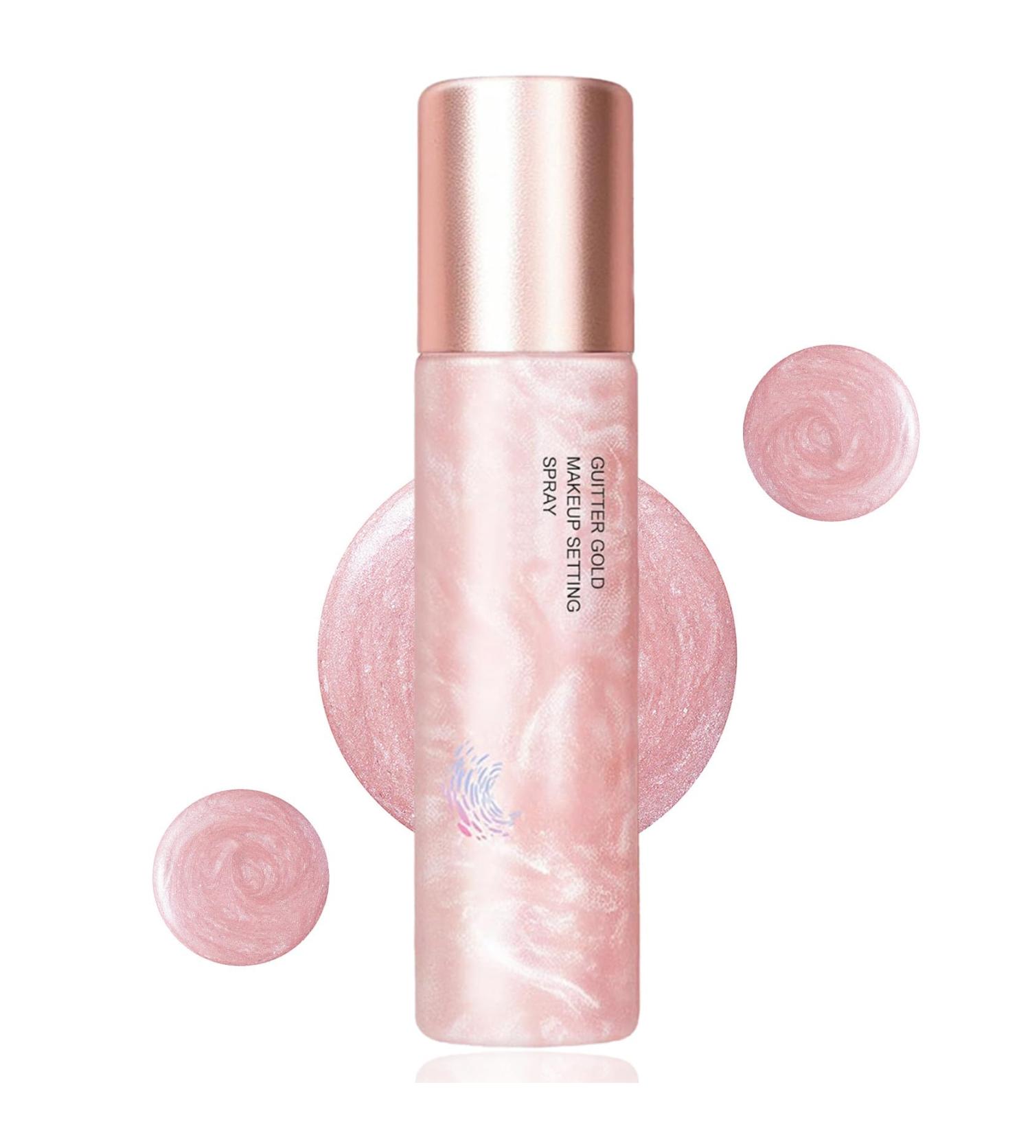 Glow Makeup Setting Spray Shimmer Dewy Hydrating Setting Spray for Face Long Lasting Glowing Radiant Finish Lightweight & Refreshing Protects and moisturizing Dehydrated Skin - 4 Oz - Buy Online on GoSupps.com