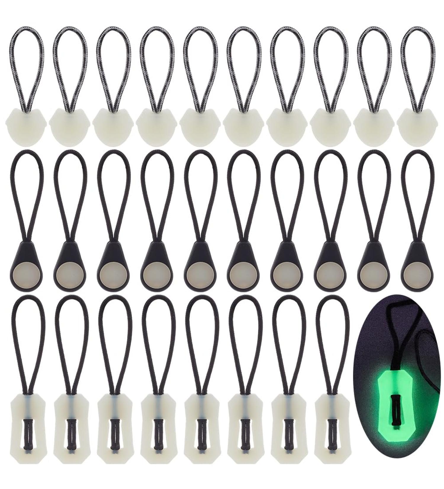 WebEedy 30 Bright Green Zipper Replacement Lights - Glow in the Dark Zipper Repair for Camping Tents & Luggage - Buy Online on GoSupps.com