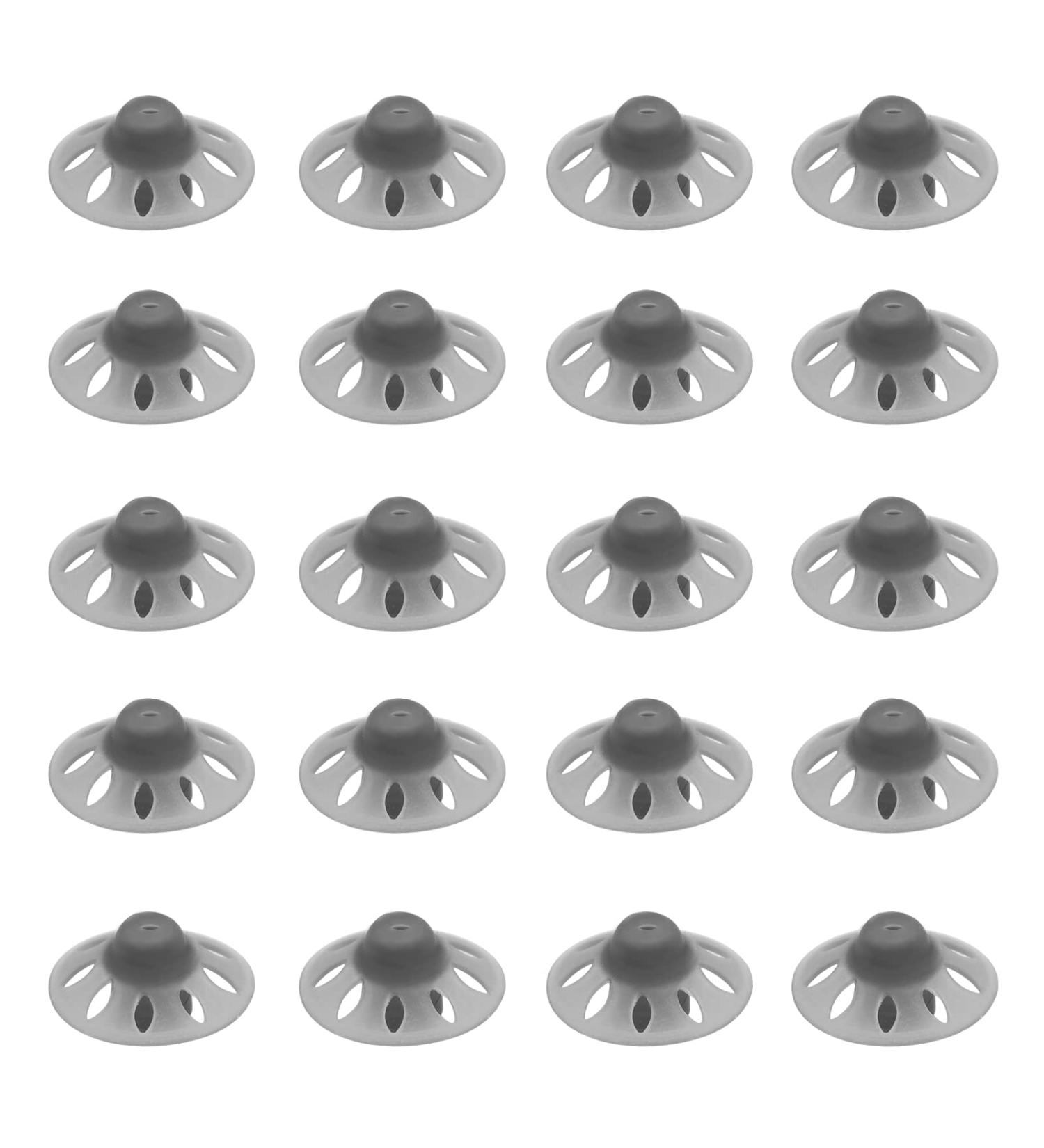 GBARAN Hearing Aid Domes 20pcs - Open Domes for Moderate Hearing Loss - Buy Online on GoSupps.com