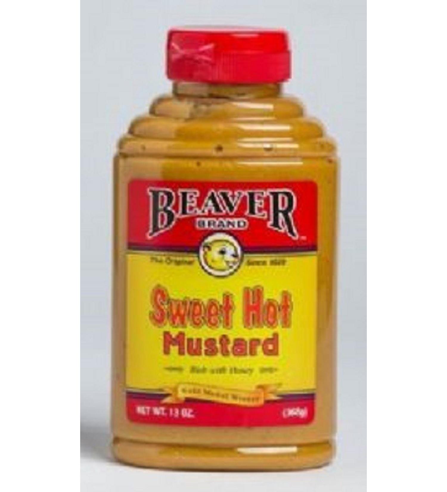 Beaver Brand Sweet Hot Mustard 368g