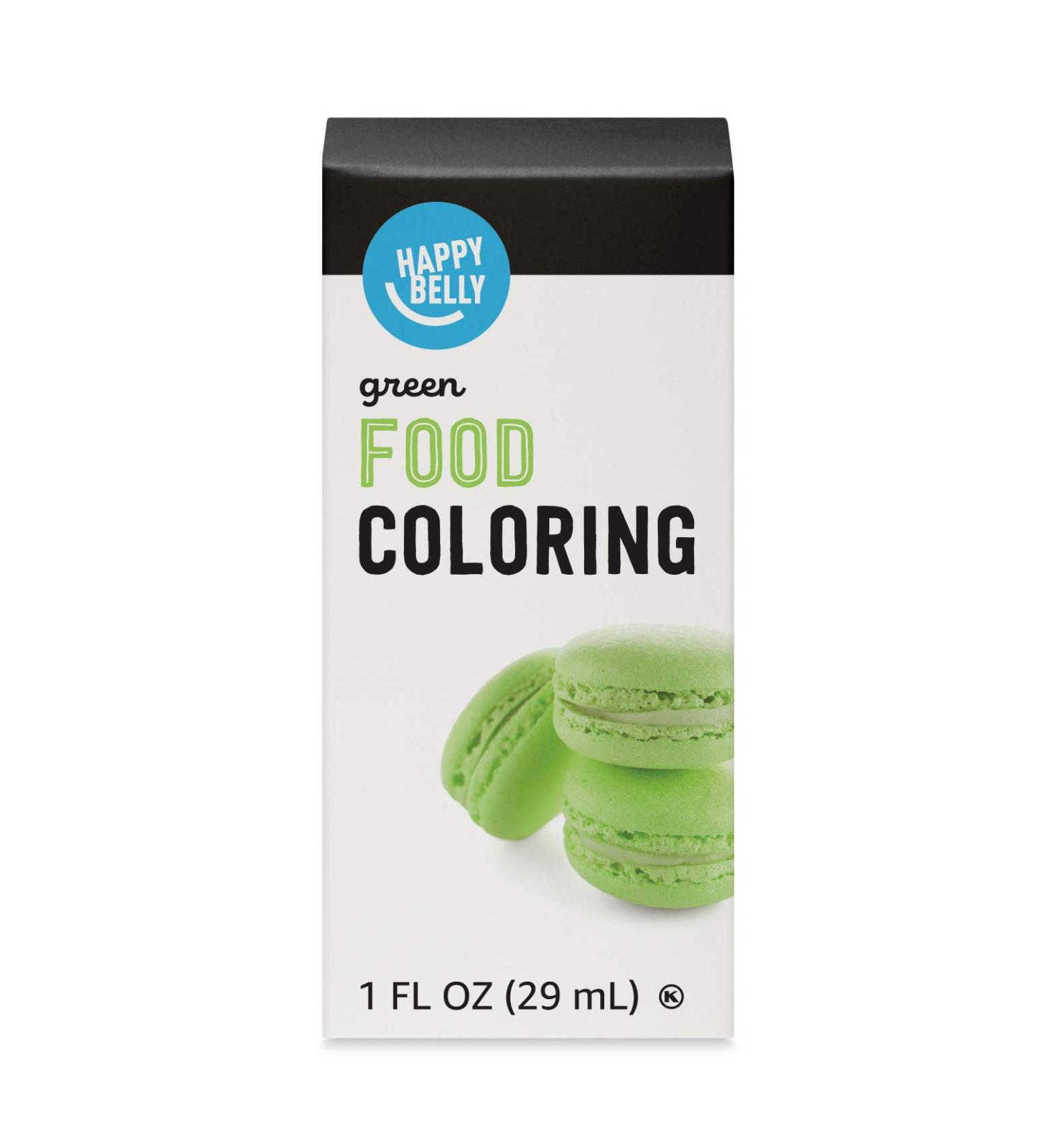 Happy Belly Green Food Color 1 fl oz - Vibrant and Natural for Baking and Cooking - Buy Online on GoSupps.com