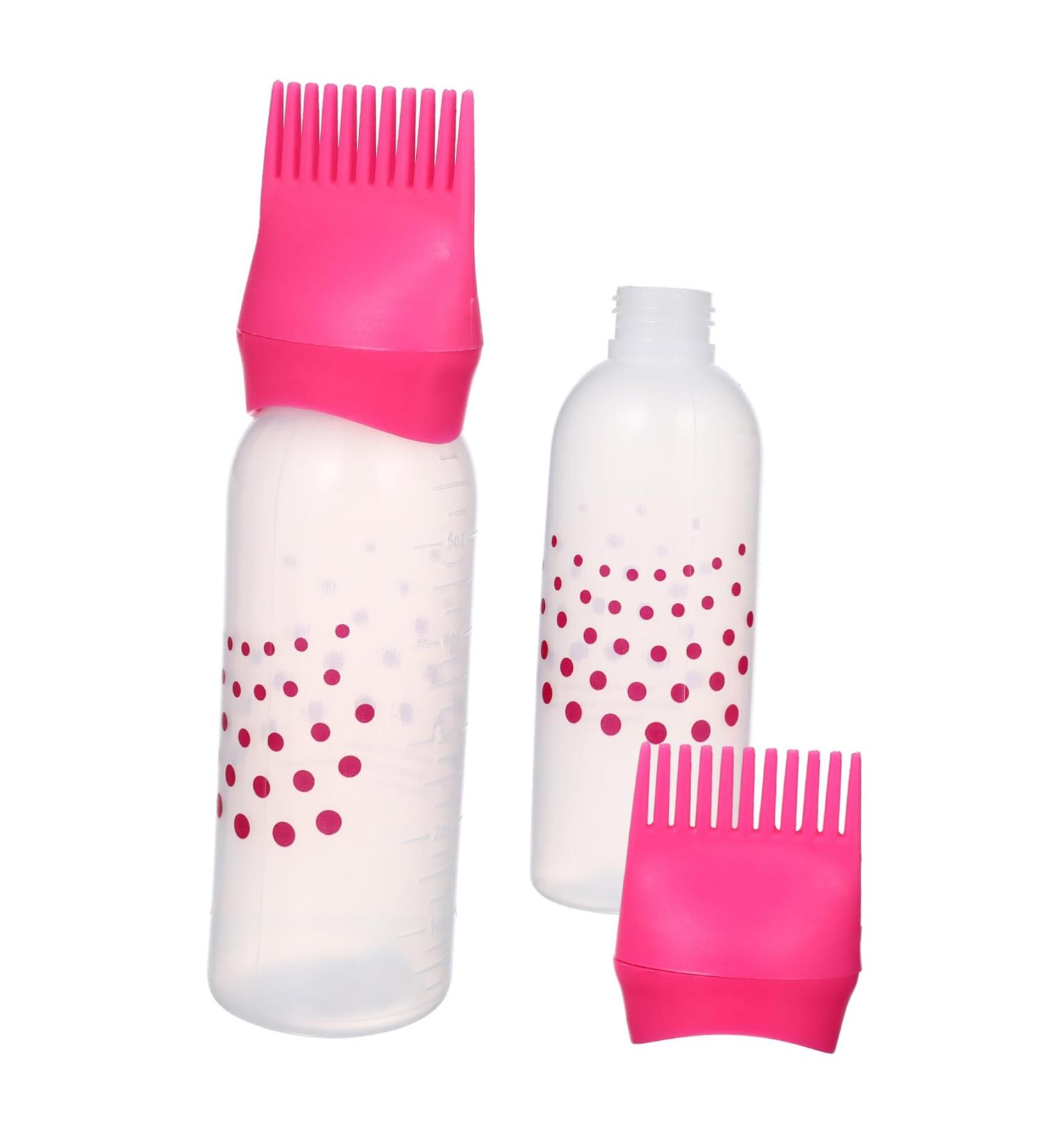 2 pi ces Bouteilles de Teinture pour Cheveux avec Peigne Racine Applicateurs Gradu s pour Salon et Usage Domestique Bouteilles L g res et Durables pour Distribution Uniforme - Buy Online on GoSupps.com