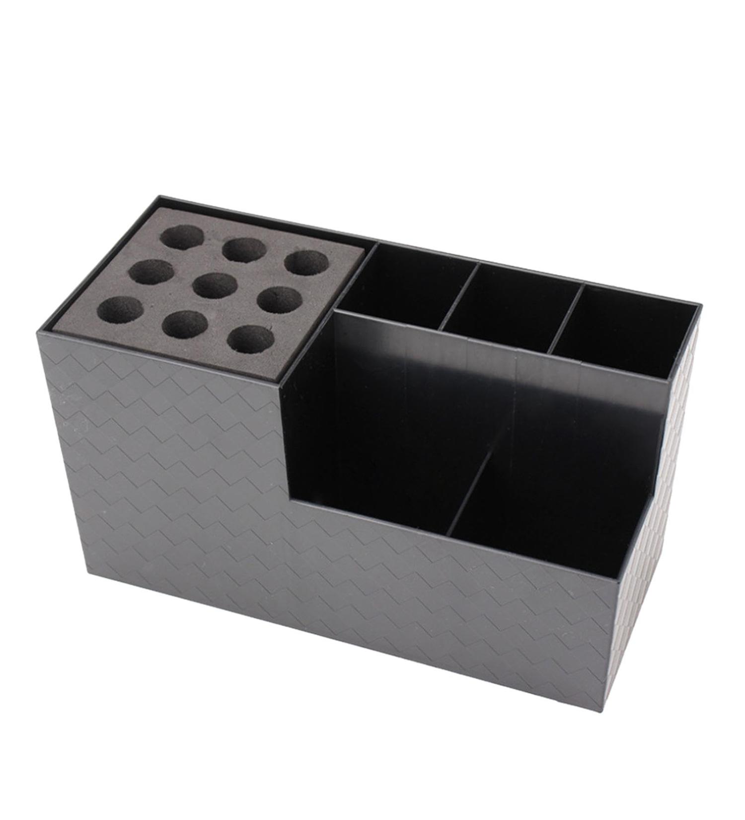 MagiDeal Salon Organizer Groomer Holder Portable Clips Sponge Lining Hair Brush Holder Salon Shear Holder for Pet Shop Salon Bathroom - Buy Online on GoSupps.com