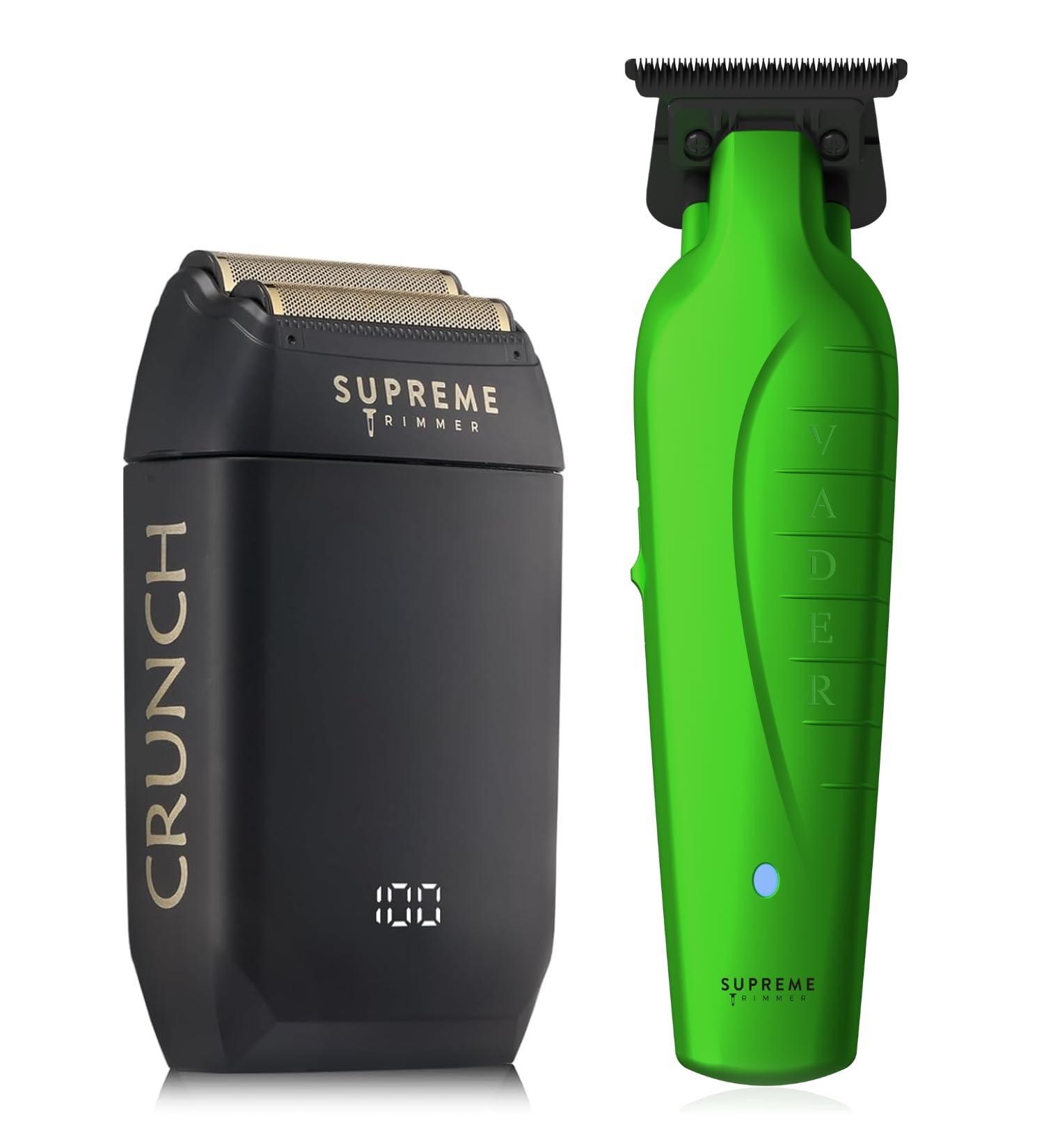 Buy Supreme Trimmer Vader & Crunch Foil Shaver Kit | Professional DLC T-Blade Beard Trimmer ST3778 & Waterproof IPX6 Shaver | International Shipping Available - Buy Online on GoSupps.com