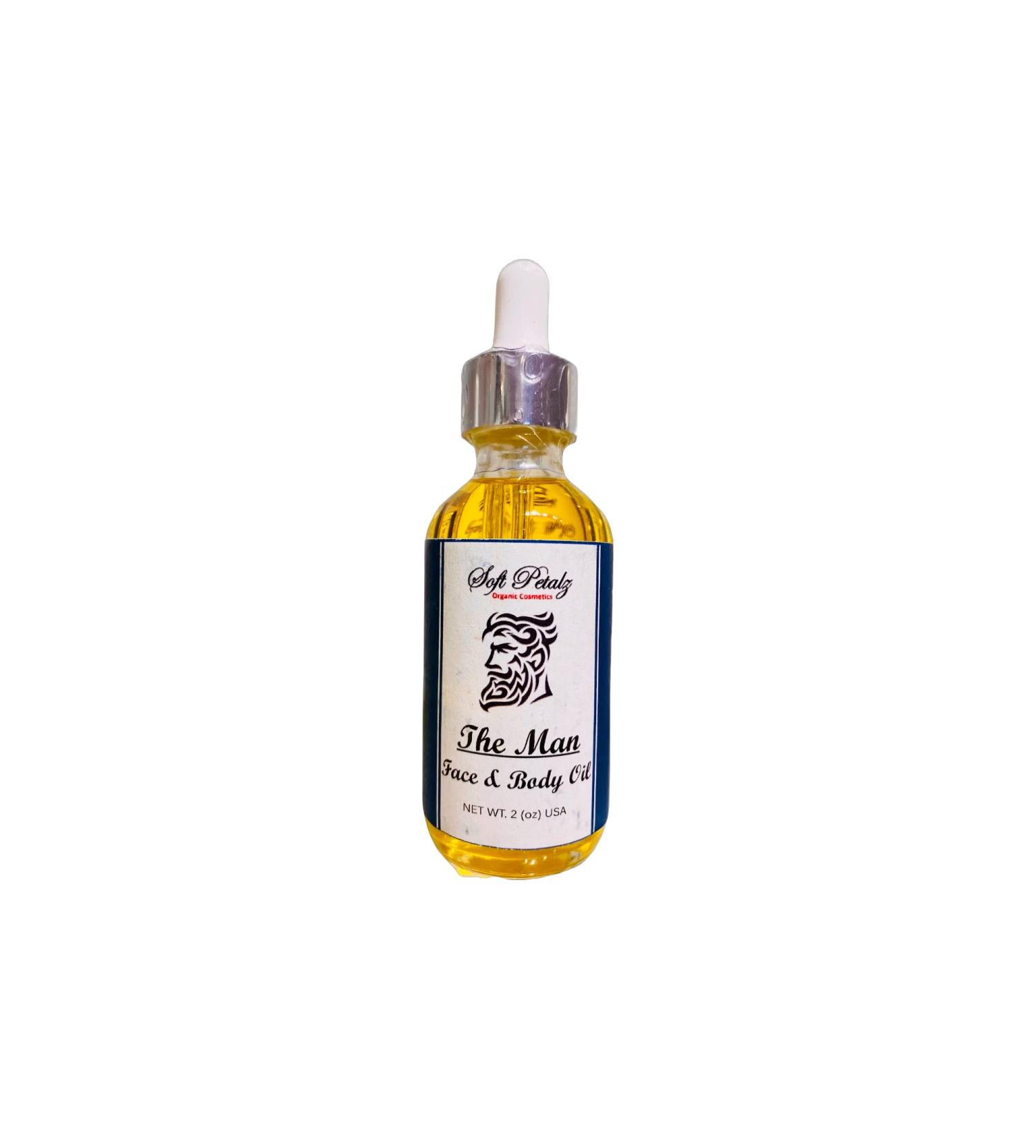 Soft Petalz Man Oil - Premium Grooming Oil for Men | International Shipping Available - Buy Online on GoSupps.com
