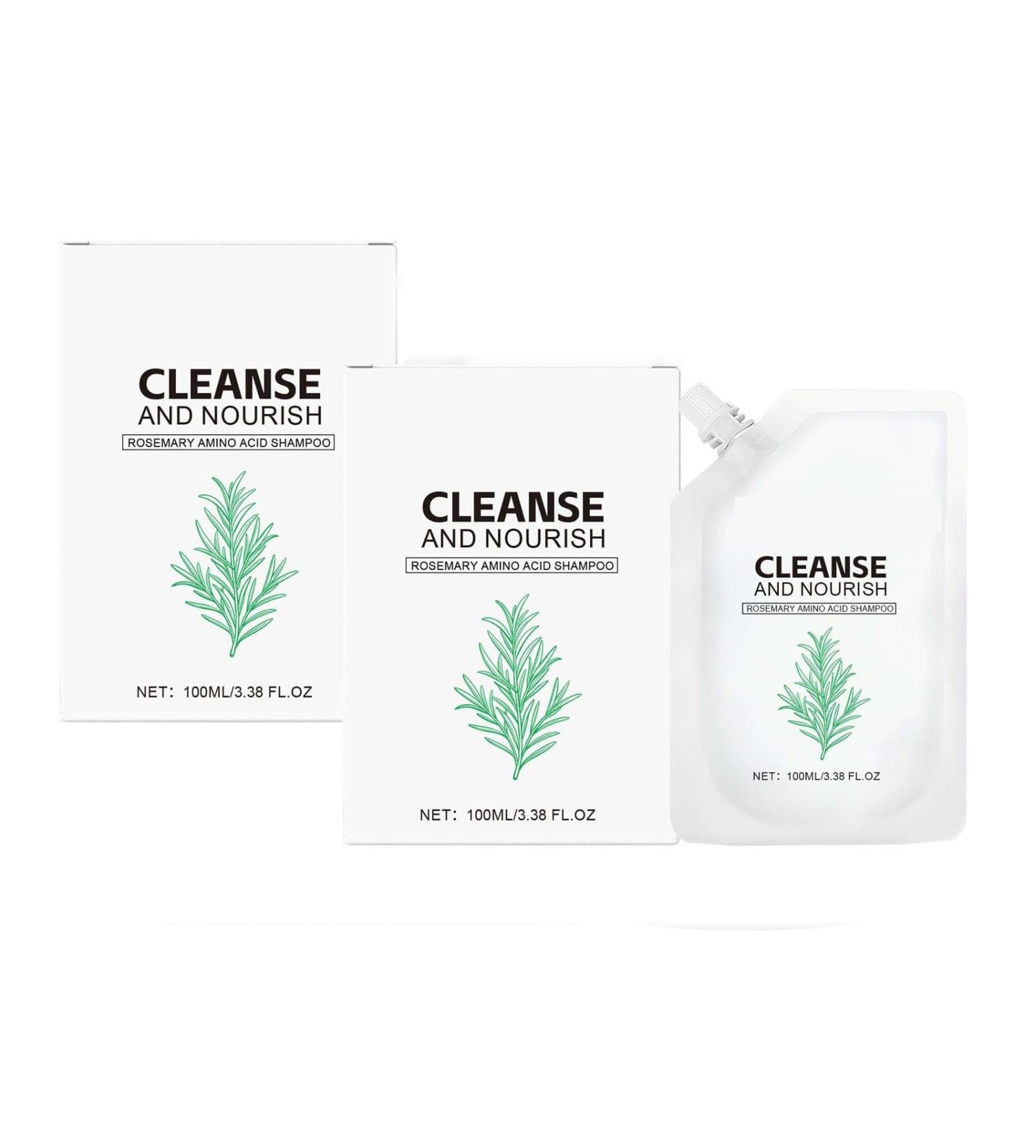  G n rique Rosemary Shampoo for Hair Growth Refreshing Smooth Shiny Hair Shampoo Oily Control Shampoo for Damaged Hair - Buy Online on GoSupps.com