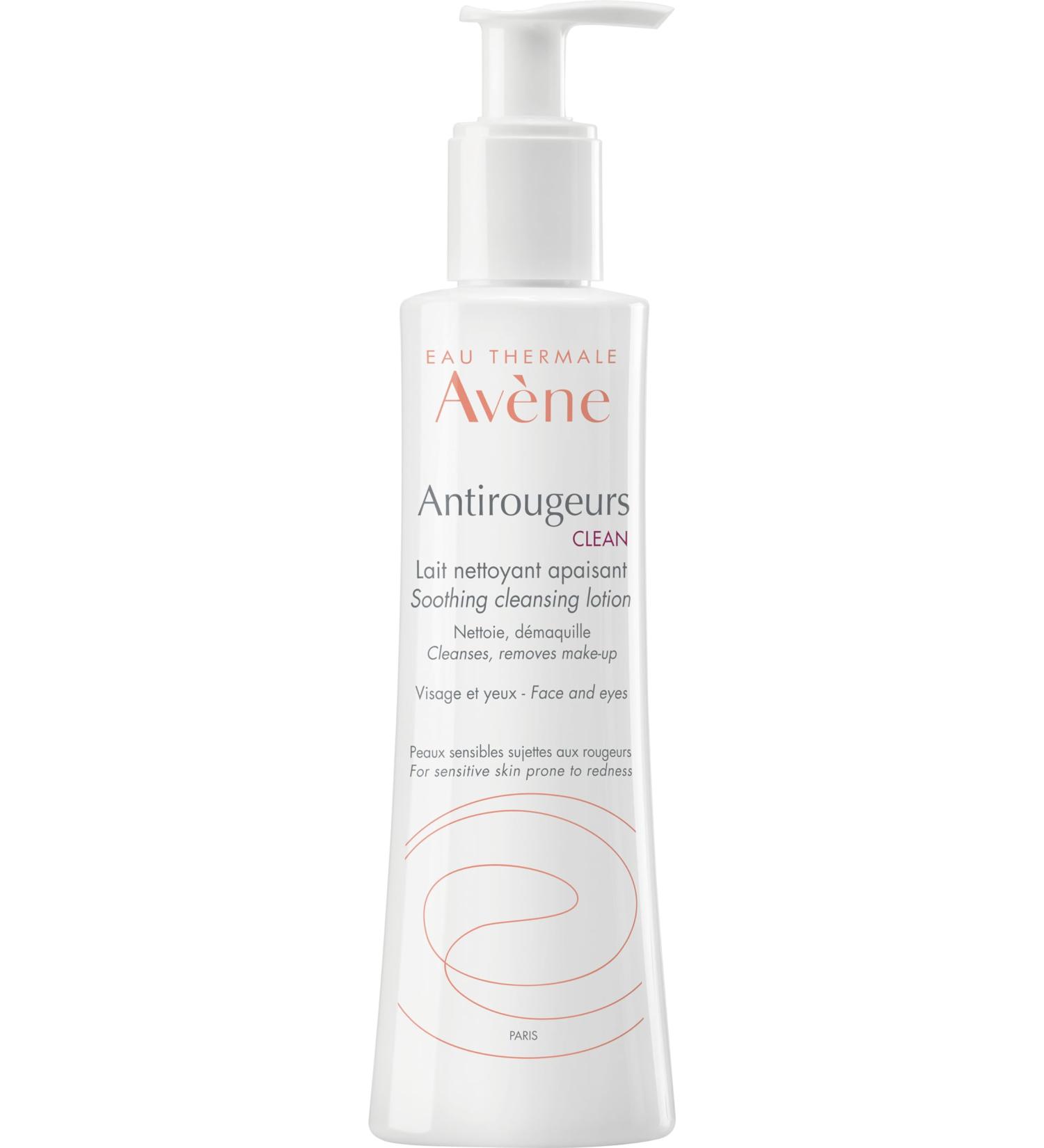 Av ne Antirougeurs Clean Refreshing Cleansing Milk 200ml - Soothes Redness & Cleanses Face | International Shipping - Buy Online on GoSupps.com