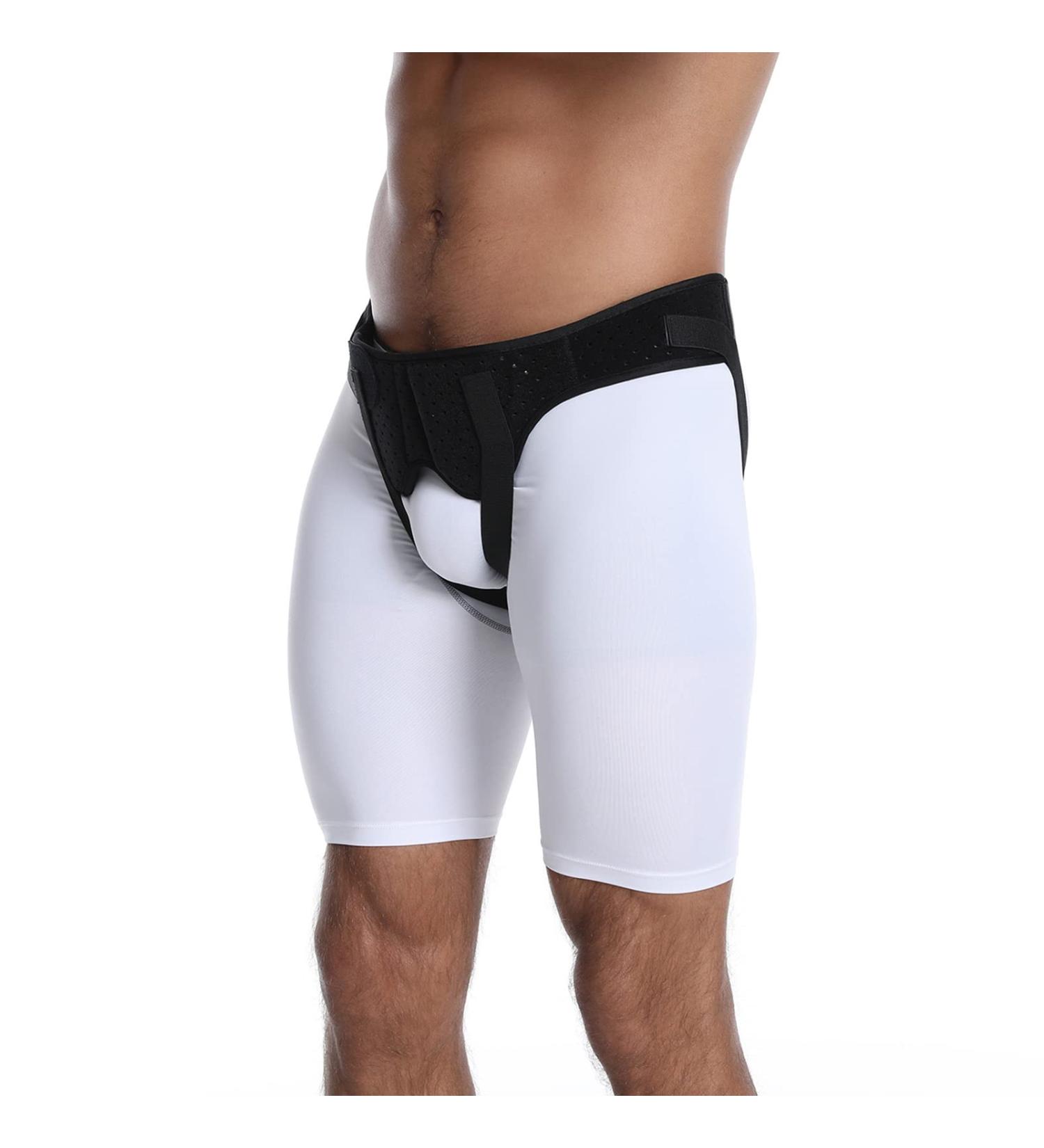 Buy ZUMMUT LICHTENBINDER | Stretch Inguinal Hernia Belt - Elastic Lycra Support Band for Post-Operation Recovery - Black L - Buy Online on GoSupps.com