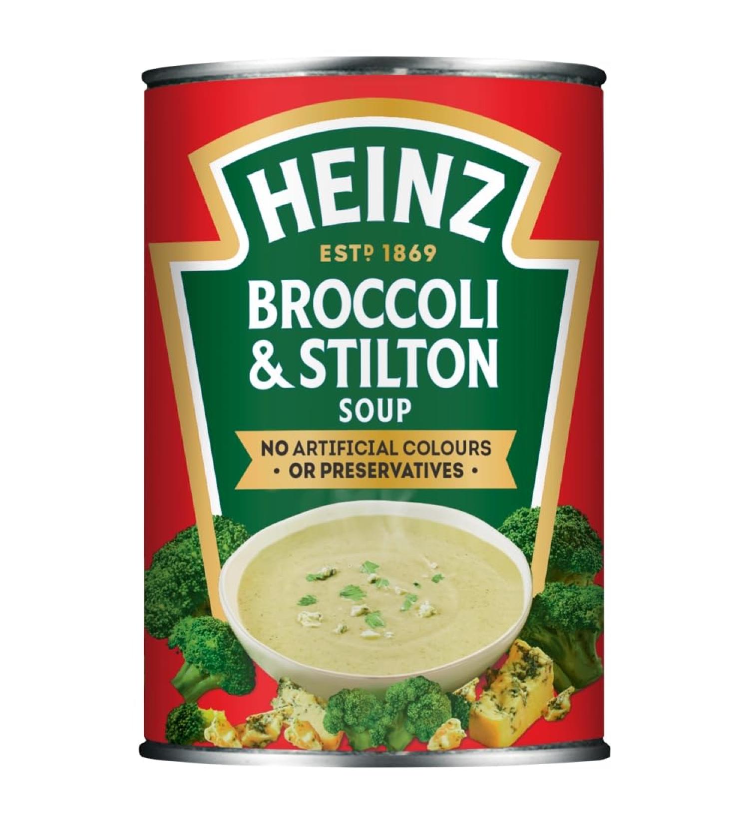 HEINZ Heinz Broccoli & Stilton Soup 400g 400 count (Pack of 1)