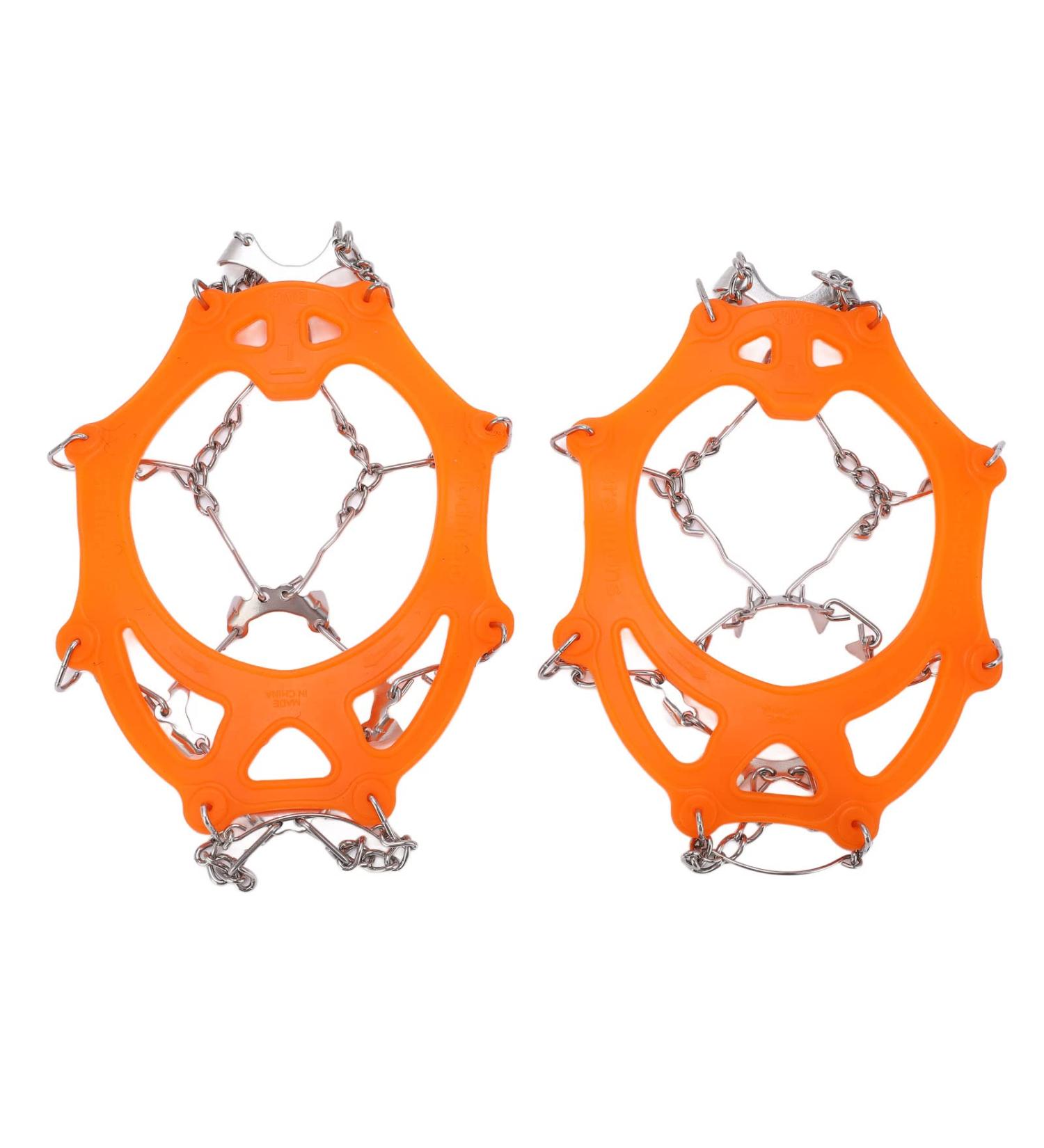 2pcs/Set 12 Tooth Mountaineering Crampons Ice Snow Grips Wearproof Anti Skid Snow Shoes Accessory for Snow Boots and Shoes(M Code) Climbing Climbing Tool - Buy Online on GoSupps.com