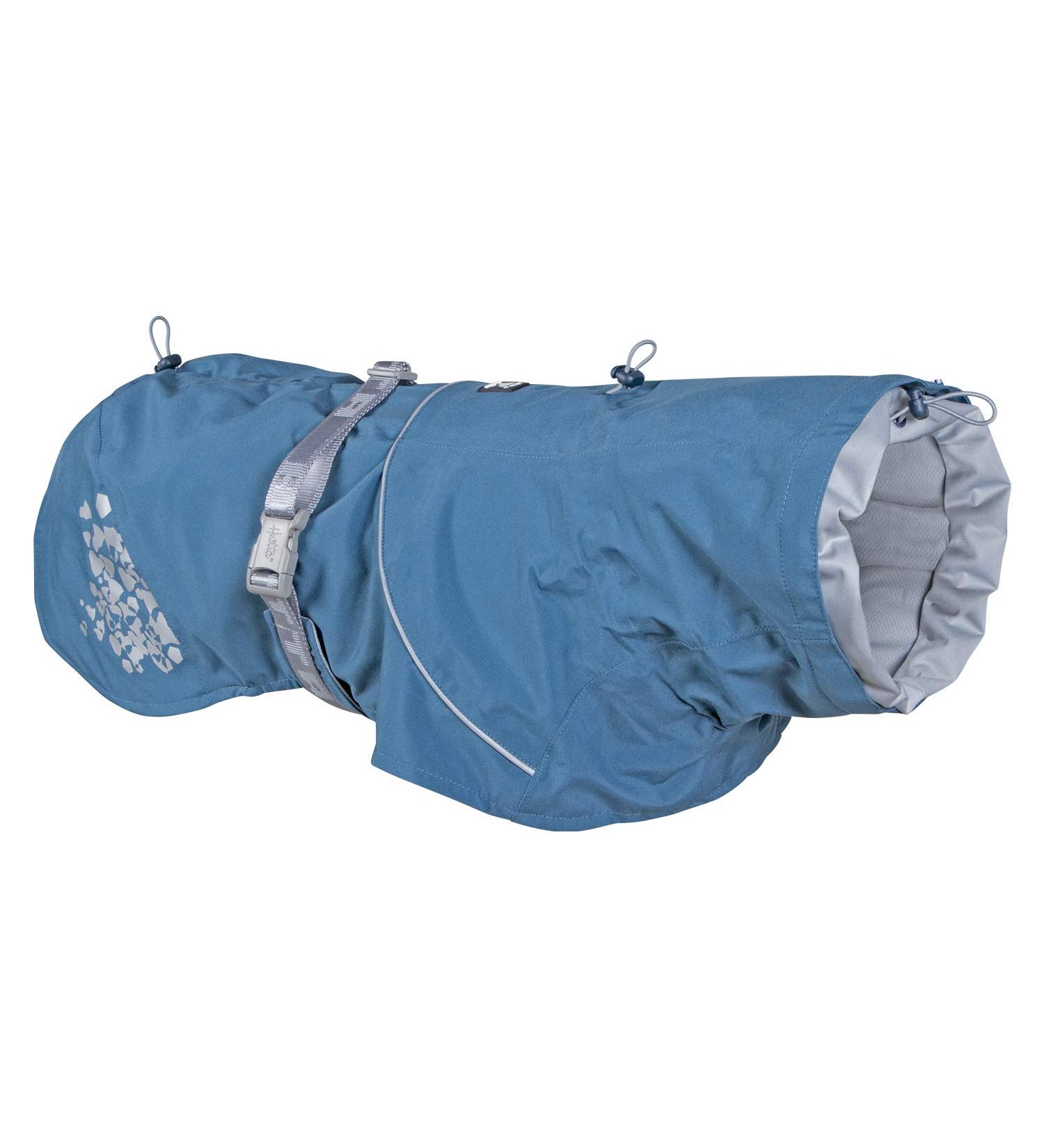 Hurtta Monsoon Dog Raincoat Waterproof Reflective Jacket for Dogs | 50 cm Blueberry - Buy Online on GoSupps.com