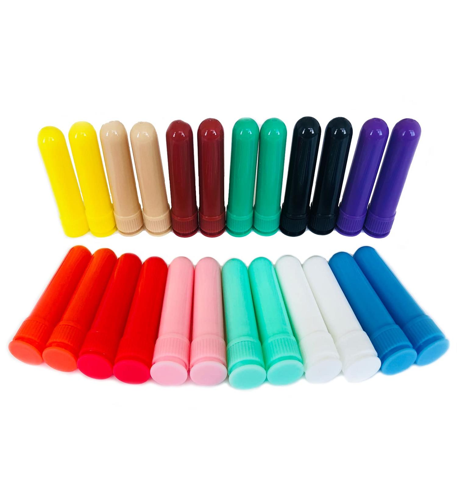 Buy EterSpr 24-Piece Essential Oil Tubes | Refillable Nasal Inhalator for Relaxation & Sleep Aid | International Shipping Available - Buy Online on GoSupps.com