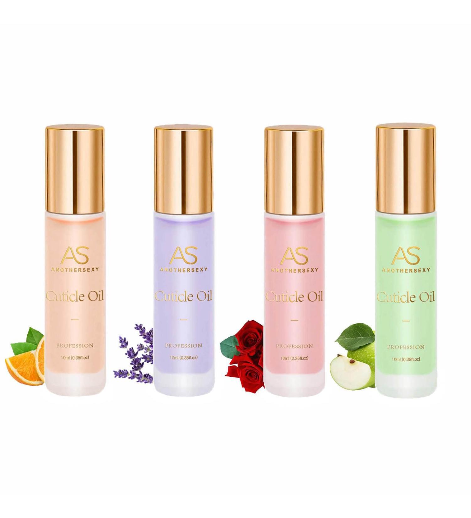 mercham 4 PCS Cuticle Oil for Nails Natural Nail Cuticle Oil with Almond Oil Deeply Hydrating Nourishing Nail Oil Treatment for Damaged Nails Organic Cuticle Oil Nail Care Kit (10ml*4) - Buy Online on GoSupps.com