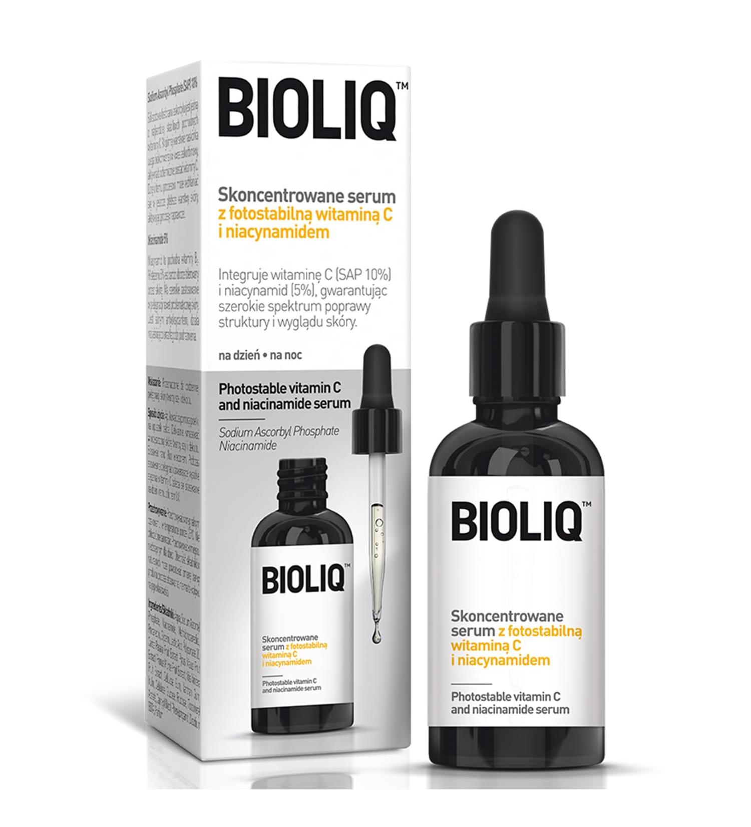 Pro Photostable Vitamin C & Niacinamide Serum - Potent Anti-Aging Formula with Green Fruit Extract | 10% SAP for Radiant Skin | 20ml - Buy Online on GoSupps.com