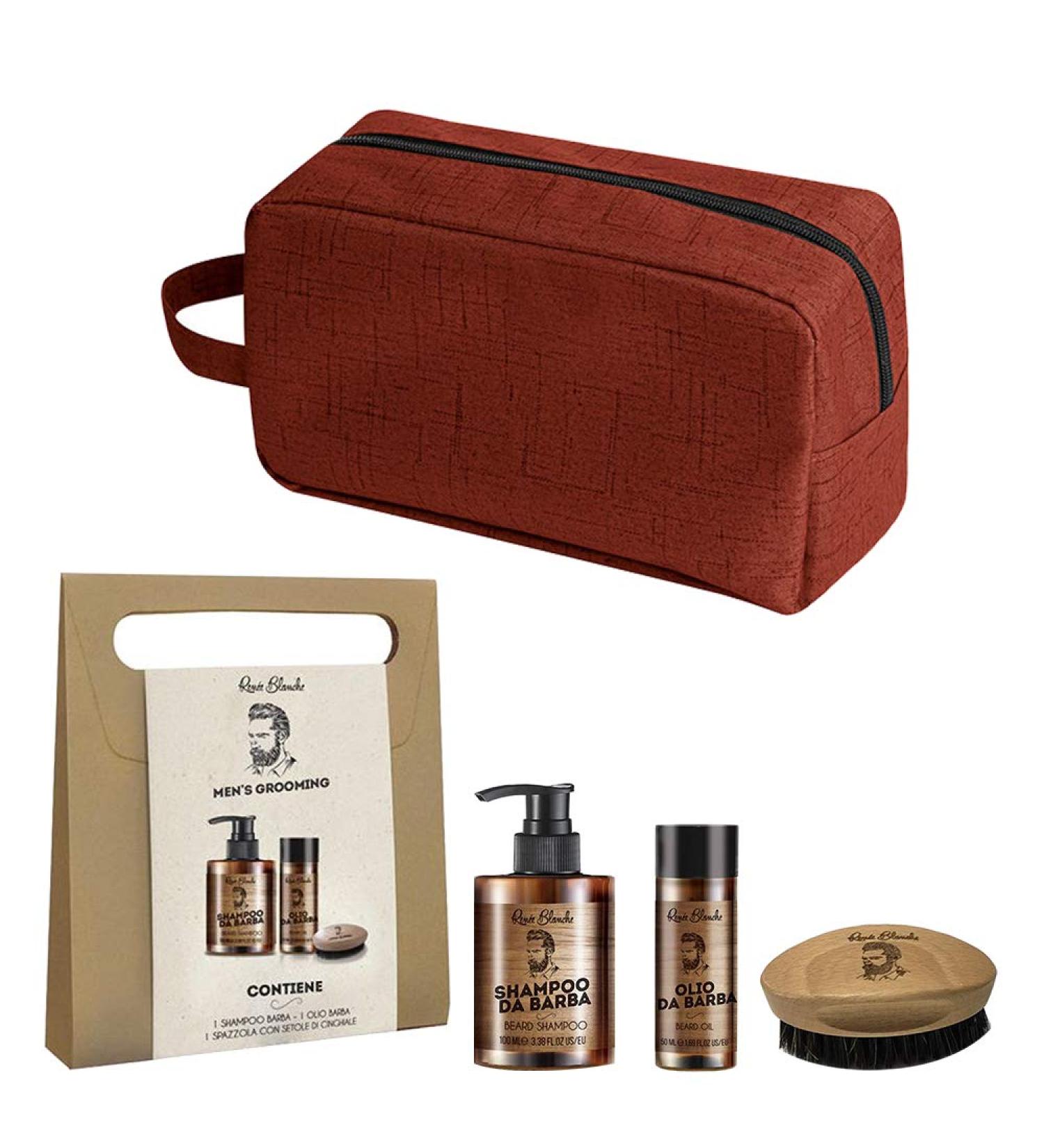 Kit barbe Renee Blanche Men's Grooming ligne traitement barbe homme professionnel