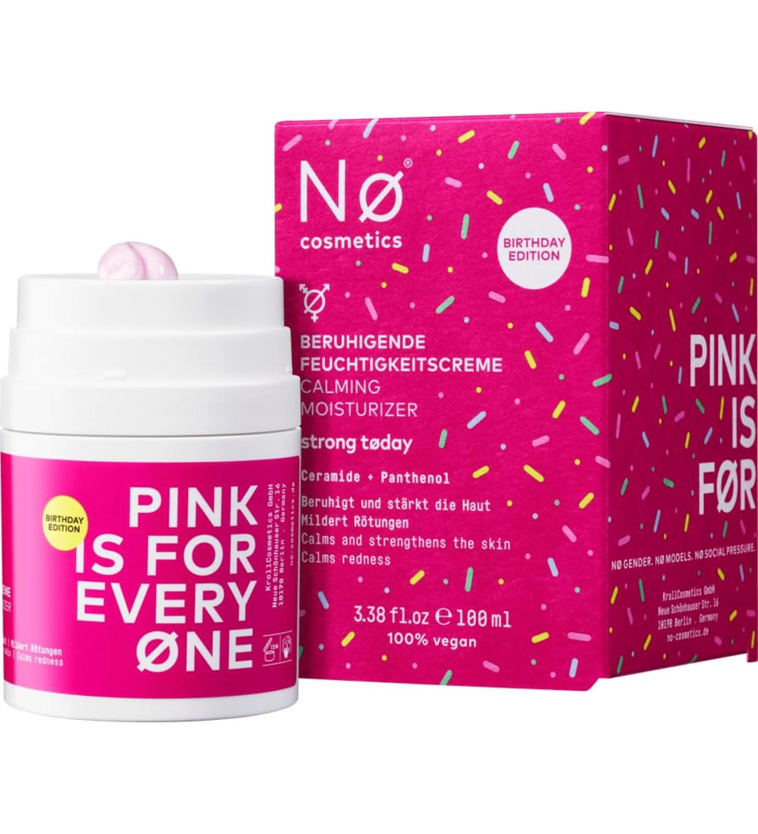  N Cosmetics N Cosmetics Pink is for everyone Soothing Moisturizing Cream 100ml - Buy Online on GoSupps.com