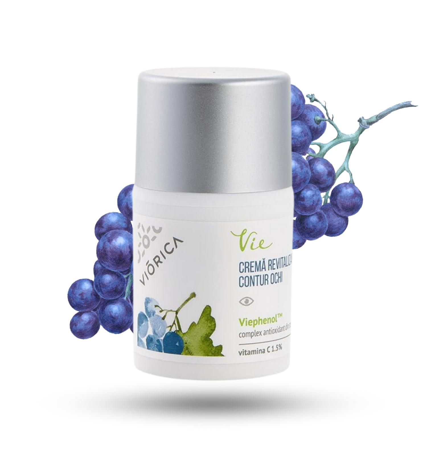  VIORICA Revitalizing eye contour cream - Anti-aging care for sensitive skin around the eyes - Reduces dark circles and puffiness moisturizing natural ingredients. - Buy Online on GoSupps.com