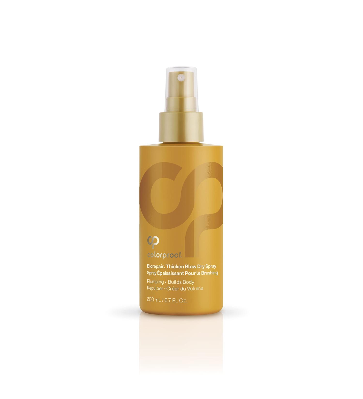 ColorProof Biorepair Thicken Blow Dry Spray 6.7oz for Thinning Color-Treated Hair | Adds Fullness, Volume, Density | Lasting Hold, Soft Style | Thicker, Fuller-Looking Hair - Buy Online on GoSupps.com