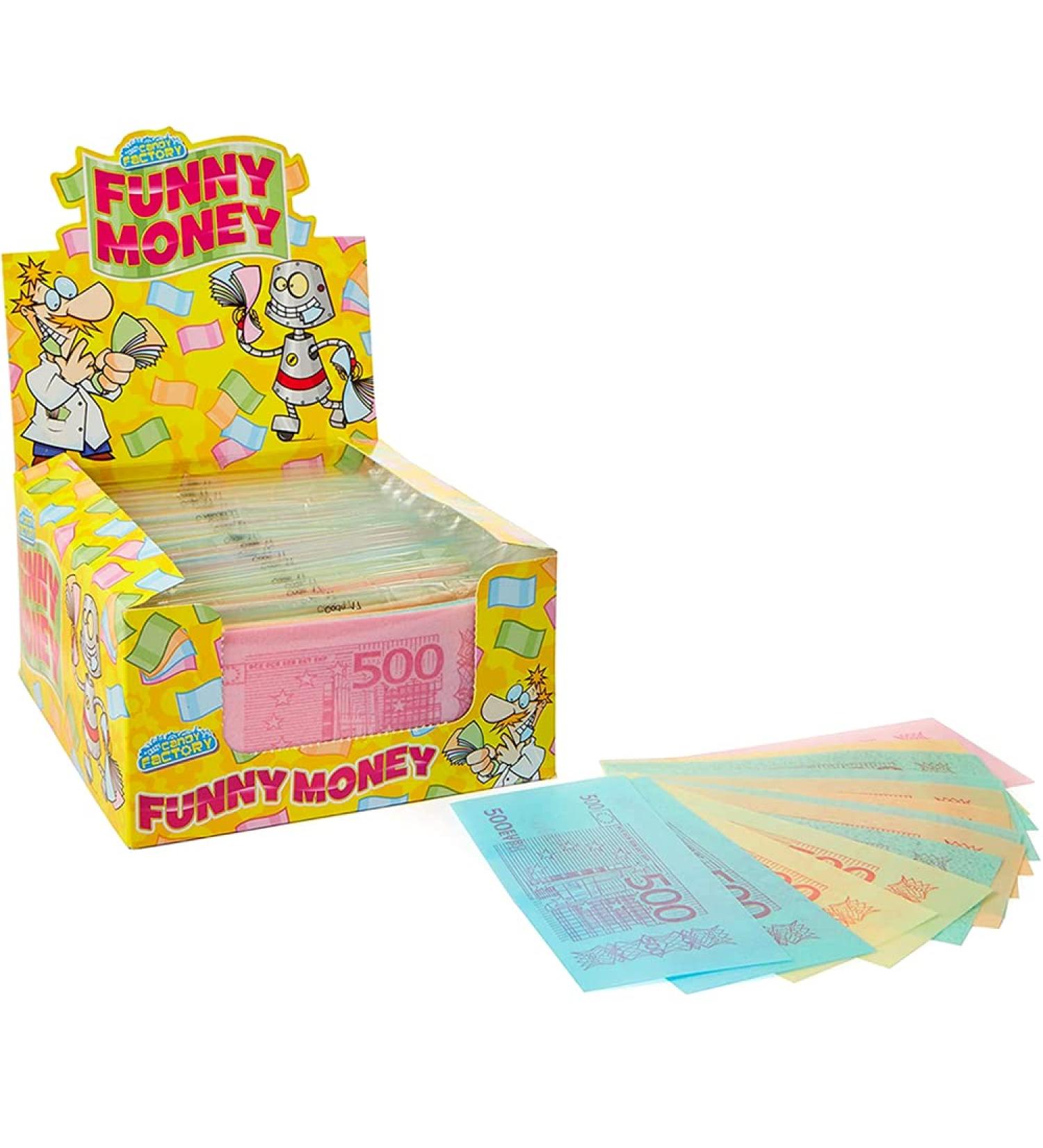 Crazy Candy Factory Funny Money Edible Paper Wafer 14g - Pick Any Number of Packs - Buy Online on GoSupps.com