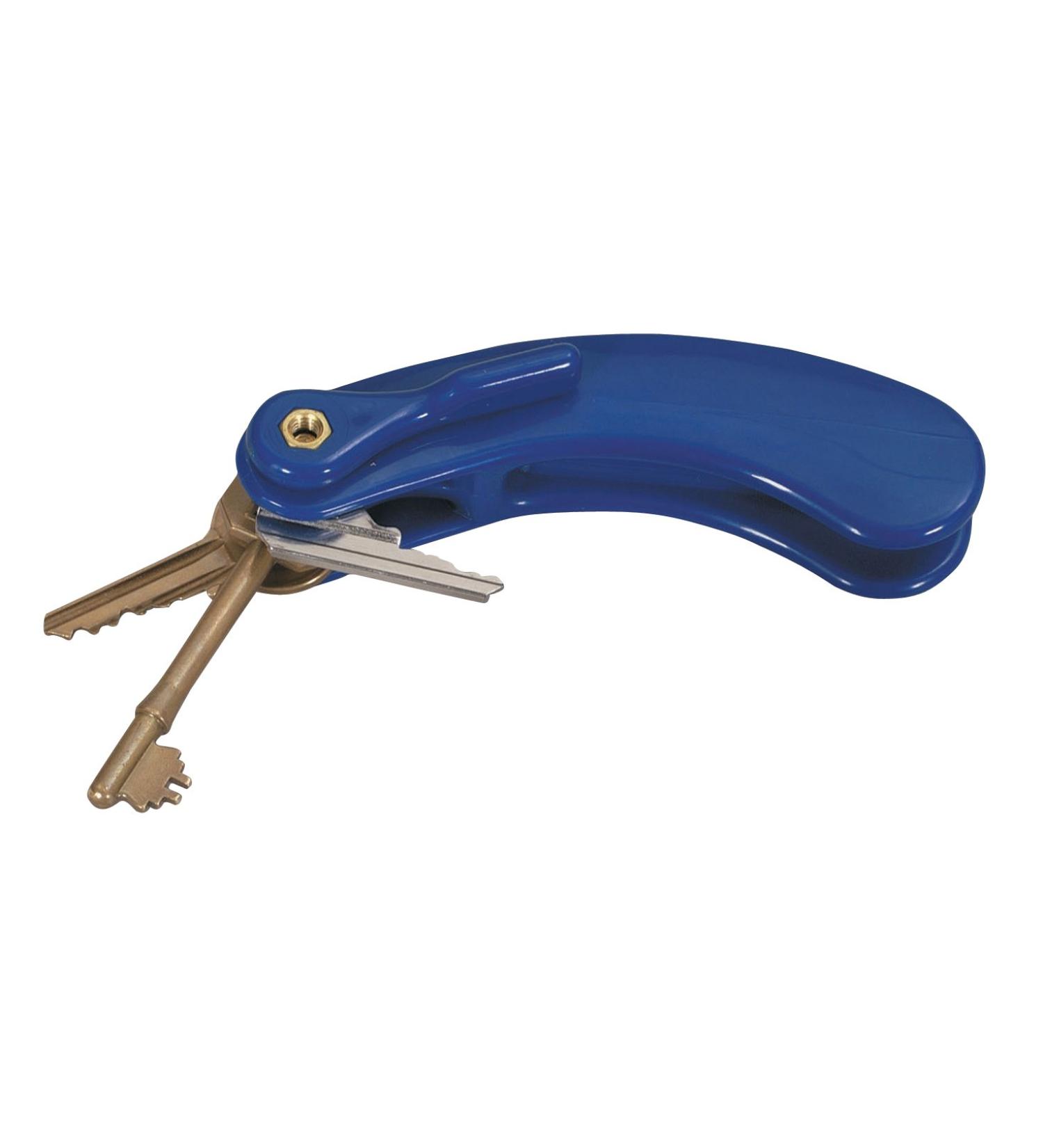 Homecraft Key Turner Blue Three Key Daily Living Aid for Holding Inserting & Turning Keys Key Grip Device for Eldlerly Handicapped & Disabled Individuals Limited Grip & Hand Function Tool