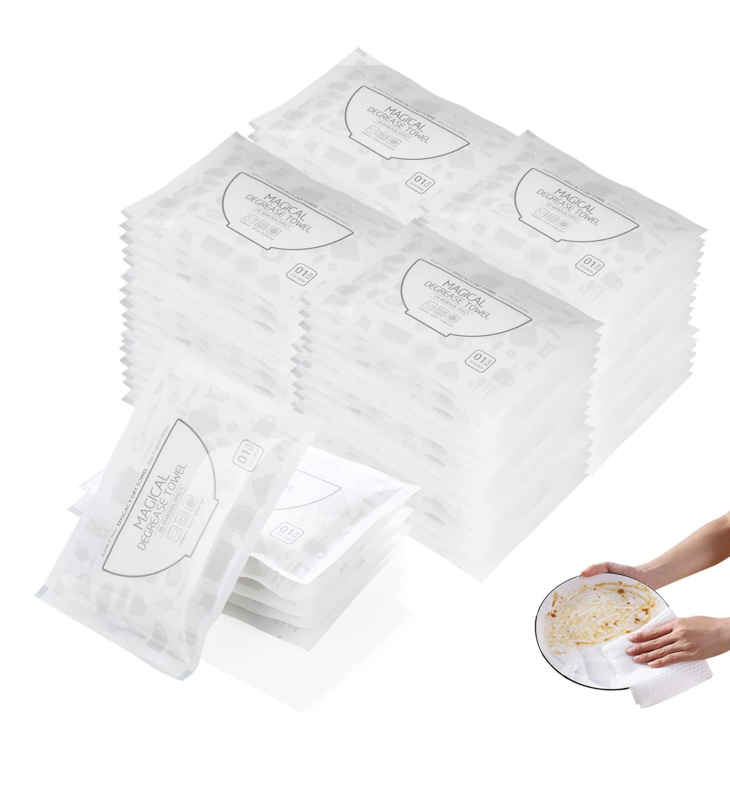 Portable Cleaning Wipes & Camping Dish Soap - Powerful Grease Removal 30 pcs for Travel & Camping - Buy Online on GoSupps.com