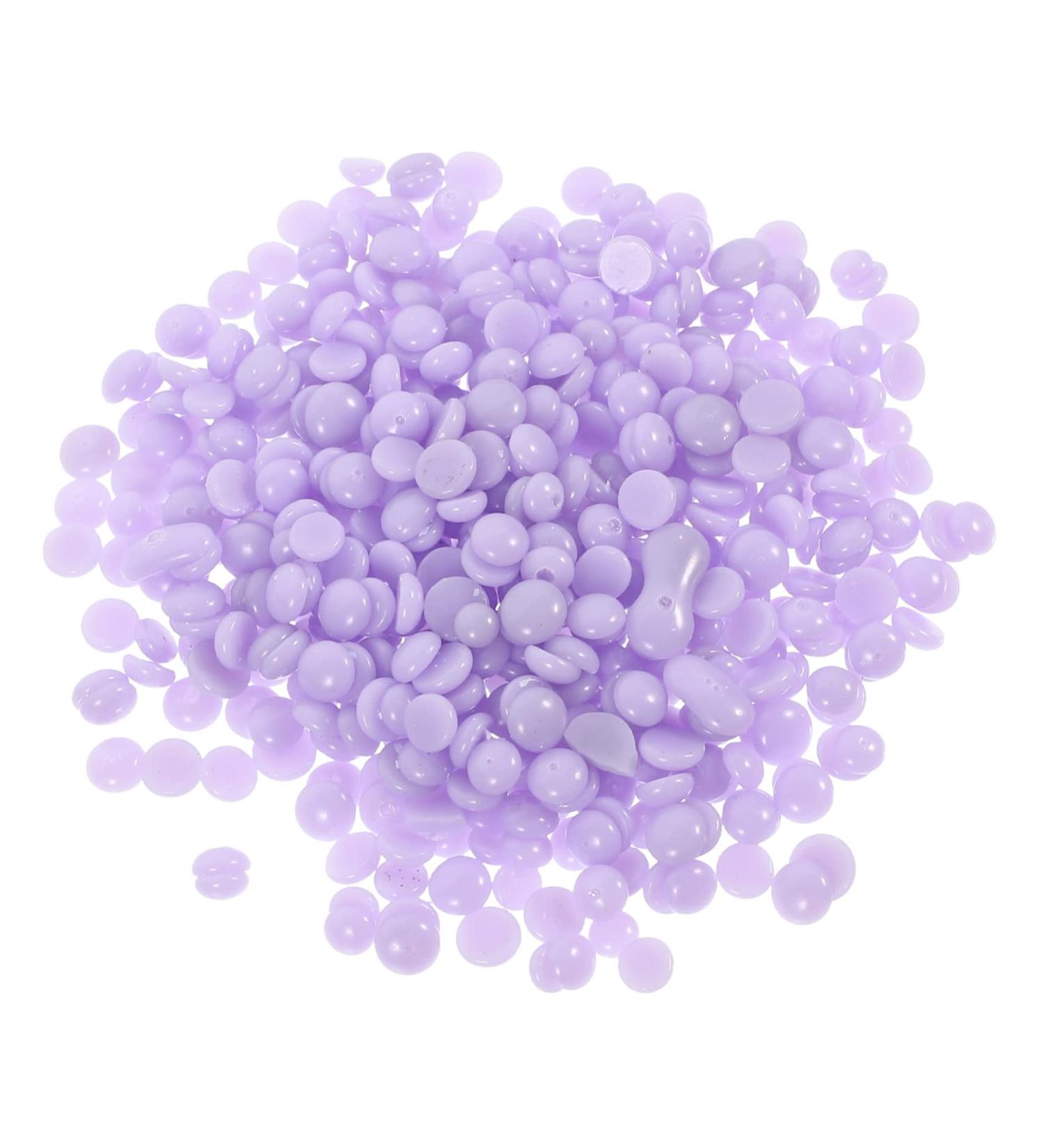 Minkissy Hard Wax Beans - 3 Packs for Hair Removal Sensitive Skin Violet Wax Pearls Beeswax Face Wax - Best for Smooth Skin - Buy Online on GoSupps.com