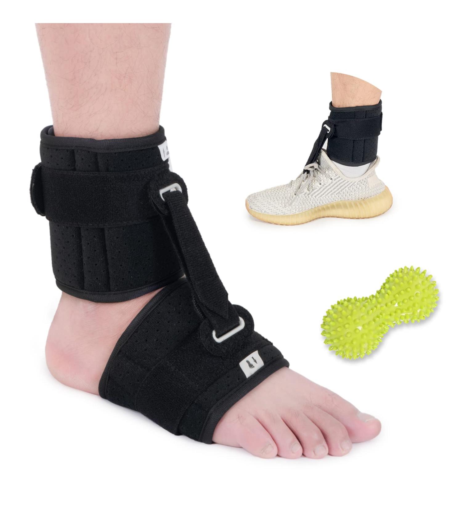 Tairibousy Foot Up AFO Brace - Adjustable Foot Drop Support for Men, Women & Kids - Improve Gait, Achilles Tendon, Stroke Relief - Left & Right Foot Brace - Buy Online on GoSupps.com