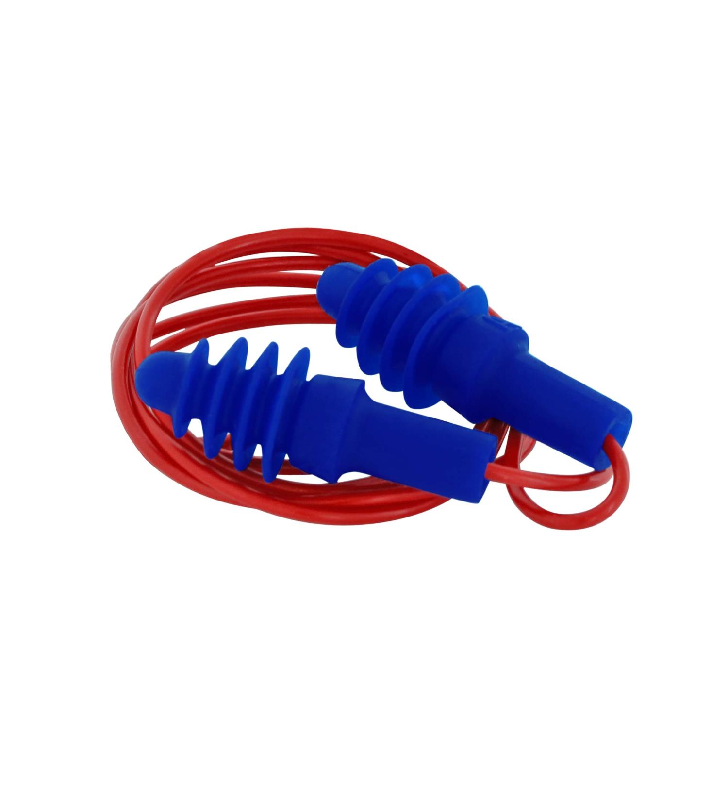 Howard Leight by Honeywell DPAS30R Airsoft Flanged Reusable Earplugs with Red Polycord 100-Pairs - Buy Online on GoSupps.com