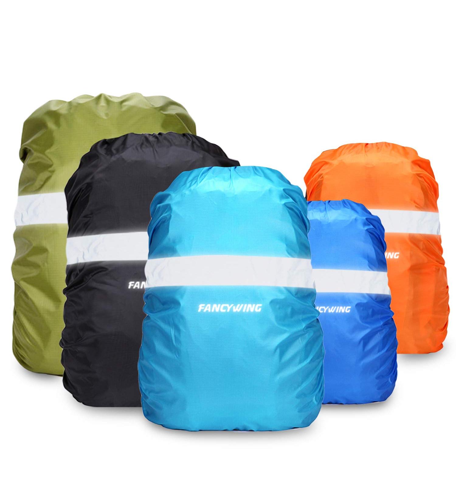 FANCYWING Waterproof Backpack Rain Cover XL - Army Green, 65-90L | Reflective Strap, Non-Slip Design | Ideal for Hiking, Camping, Hunting, Cycling | Upgraded Rainproof Shield - Buy Online on GoSupps.com