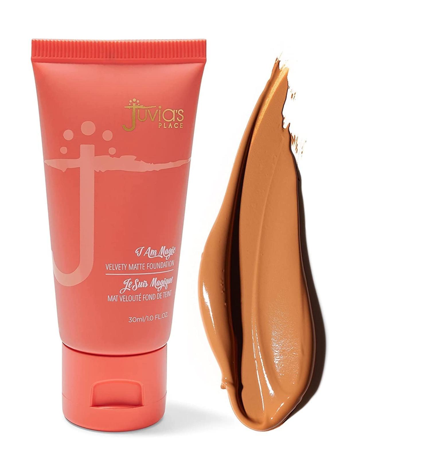 Juvia's Place I Am Magic Velvety Matte Liquid Foundation  Tan Skin w/Peach Undertone  1.0 fl oz